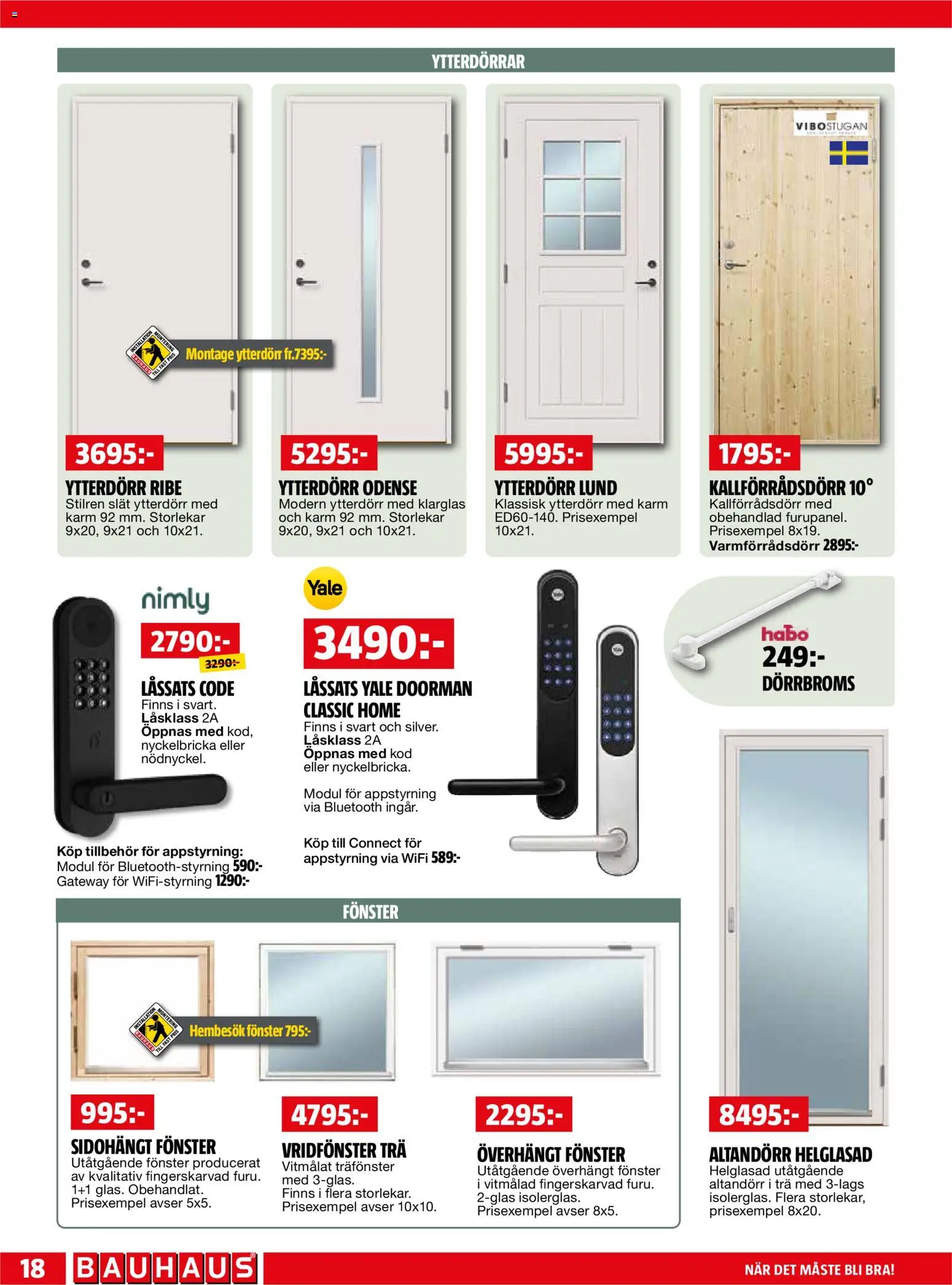 Bauhaus reklamblad aktuell från 01.04.2026 | Sida: 18 | Produkter: Wifi