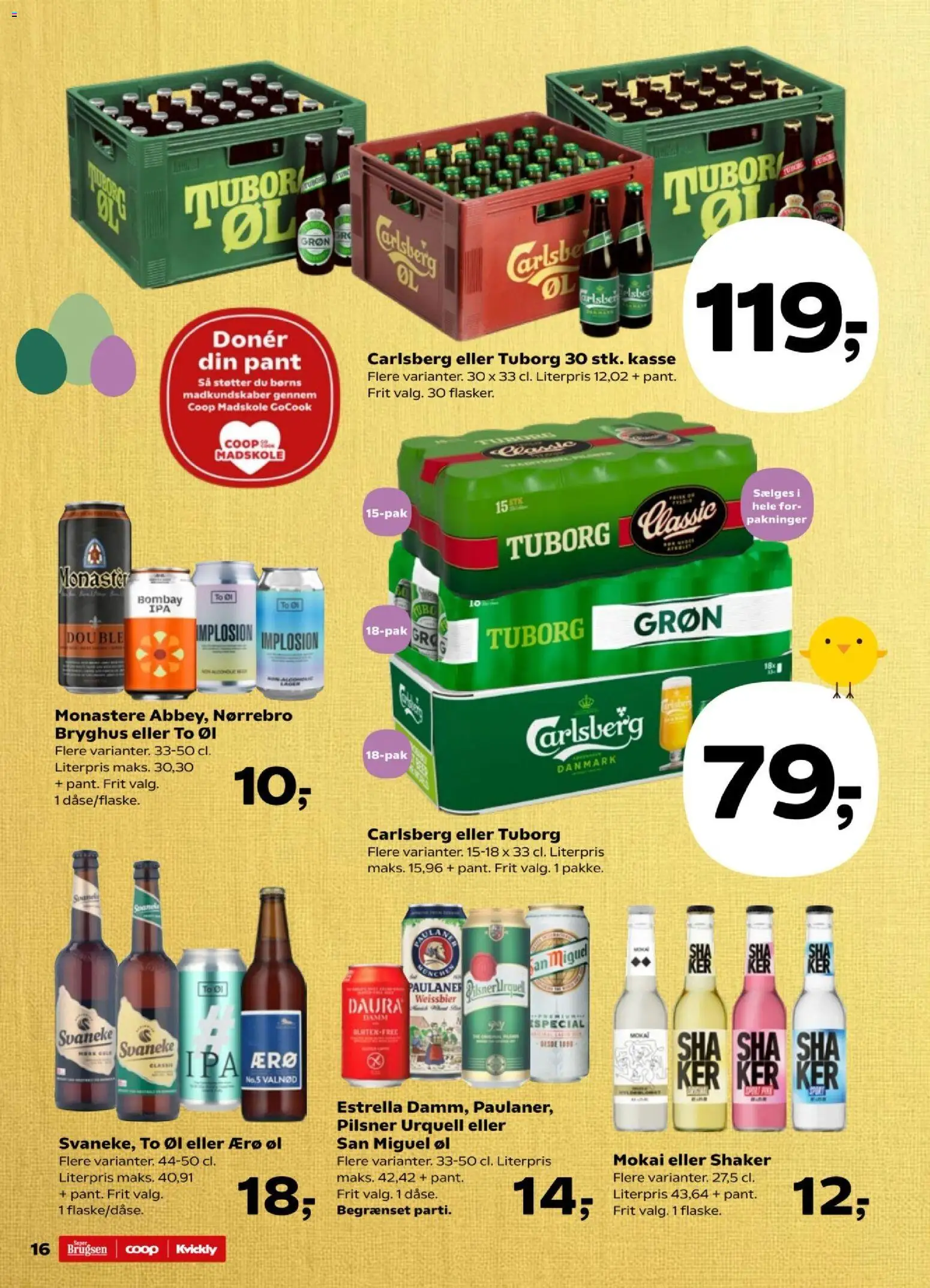 Kvickly tilbudsavis – gyldig fra 27.03.2026 | Side: 16 | Produkter: Øl