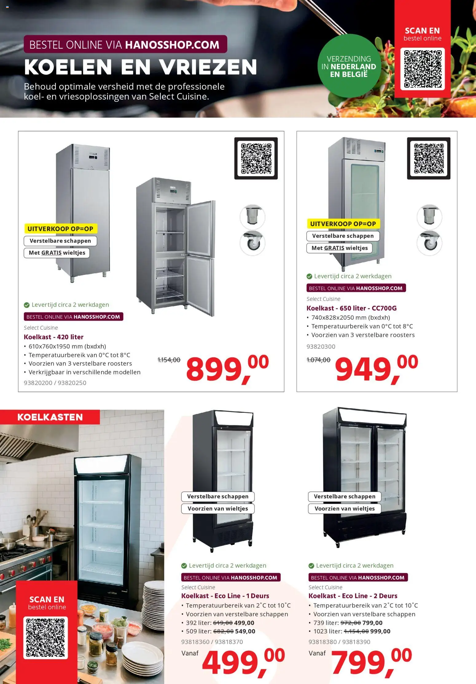 {H1} | Pagina: 6 | Producten: Koelkast