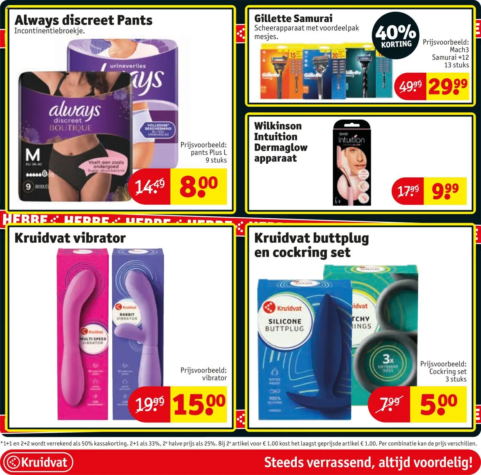 {H1} | Pagina: 9 | Producten: Kan, Scheerapparaat, Epilator, Ondergoed