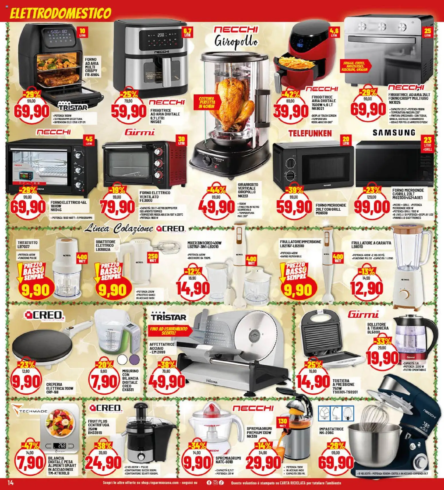 Volantino RisparmioCasa del 22.12.2025 | Pagina: 14