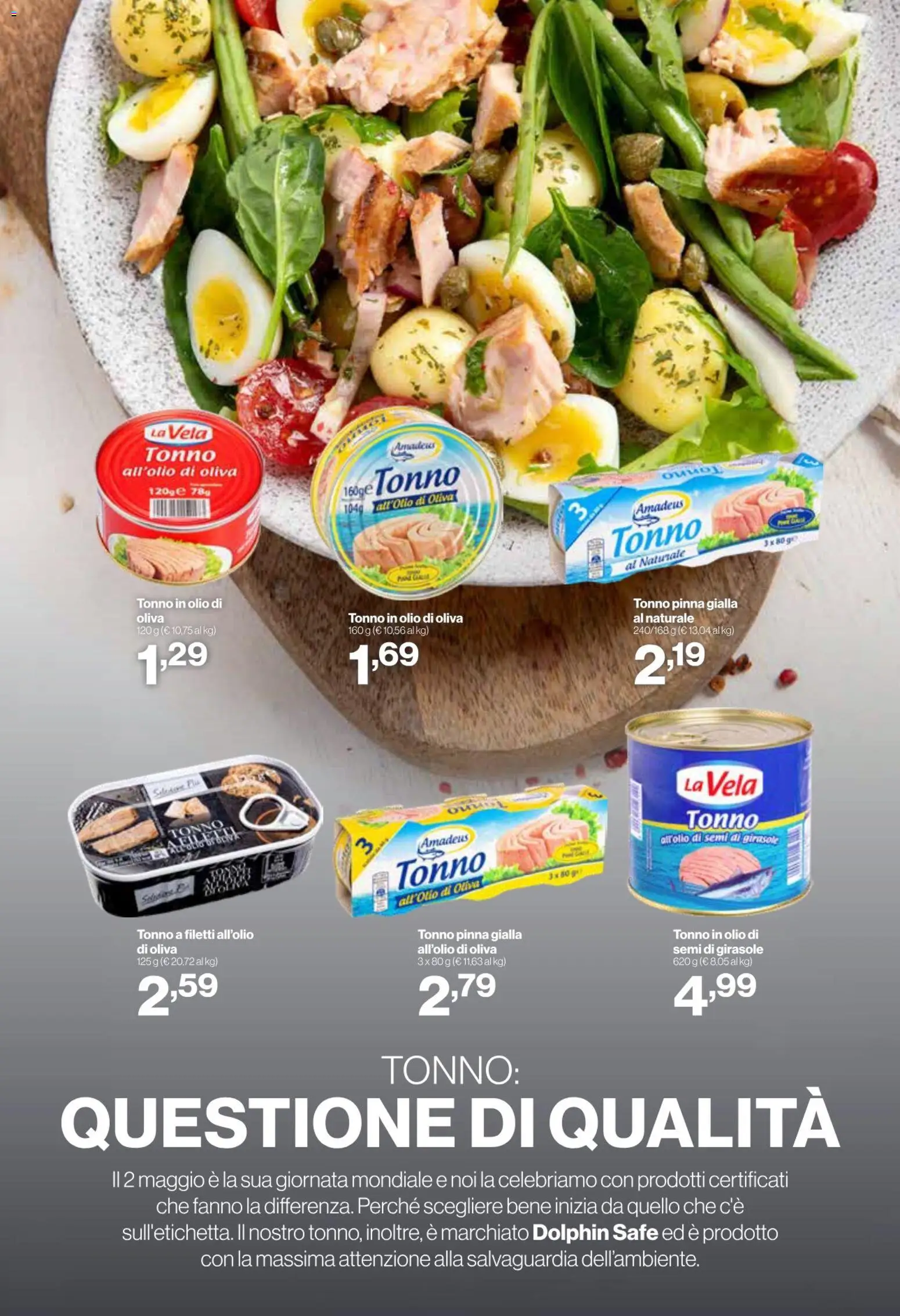 Volantino IN's del 22.04.2026 | Pagina: 10 | Prodotti: Olio, Tonno, Tonno al naturale, Olio di Oliva