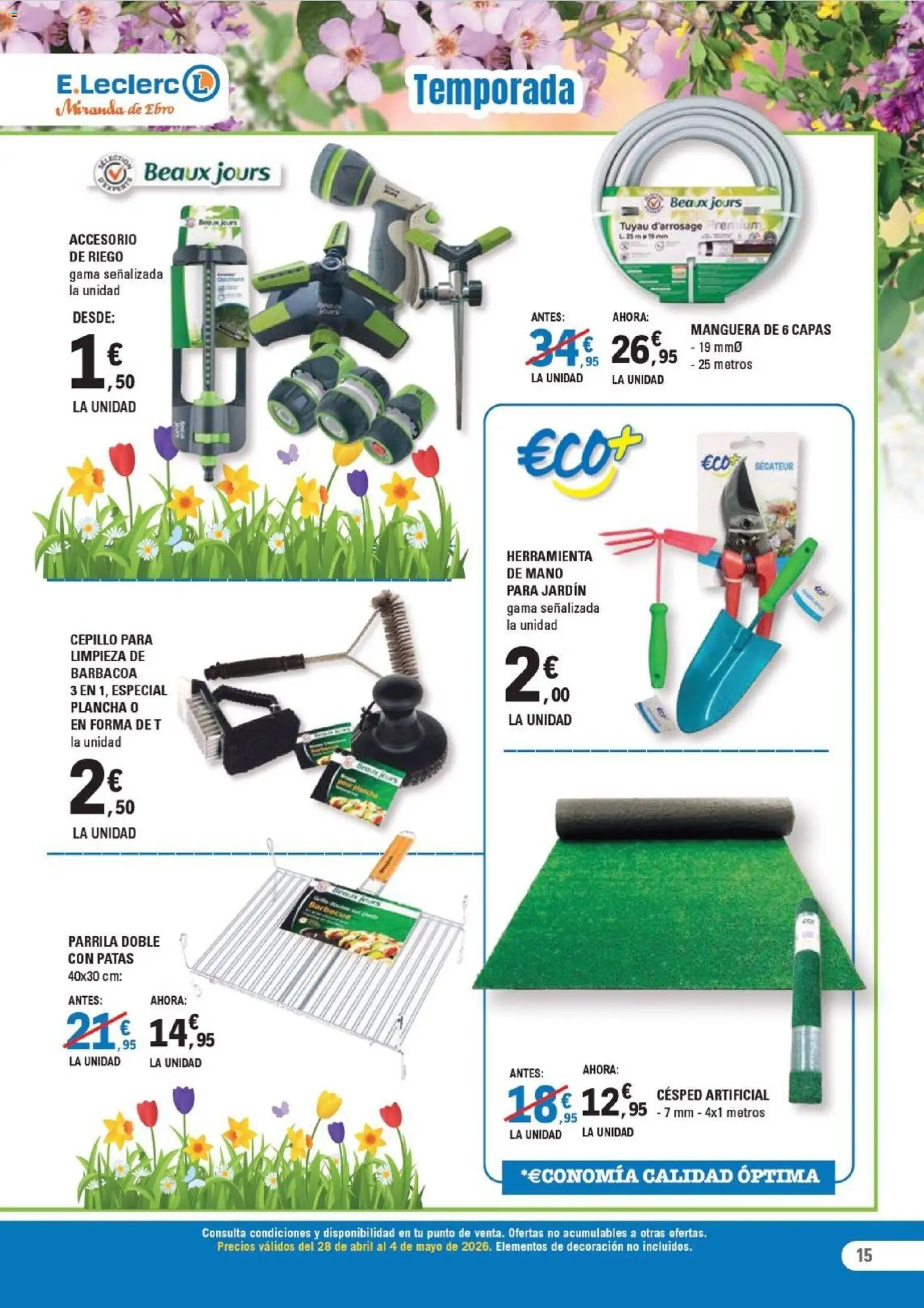 E.Leclerc Miranda de Ebro │ válido desde el 28.04.2026 | Página: 15