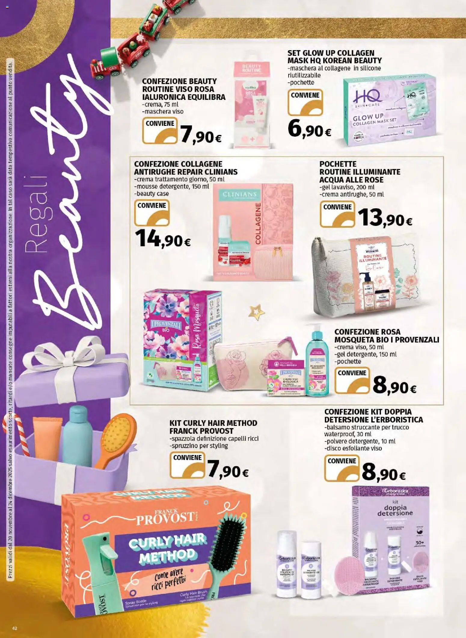 Volantino Ipercoop del 20.11.2025 | Pagina: 42 | Prodotti: Illuminante, Balsamo, Struccante, Data