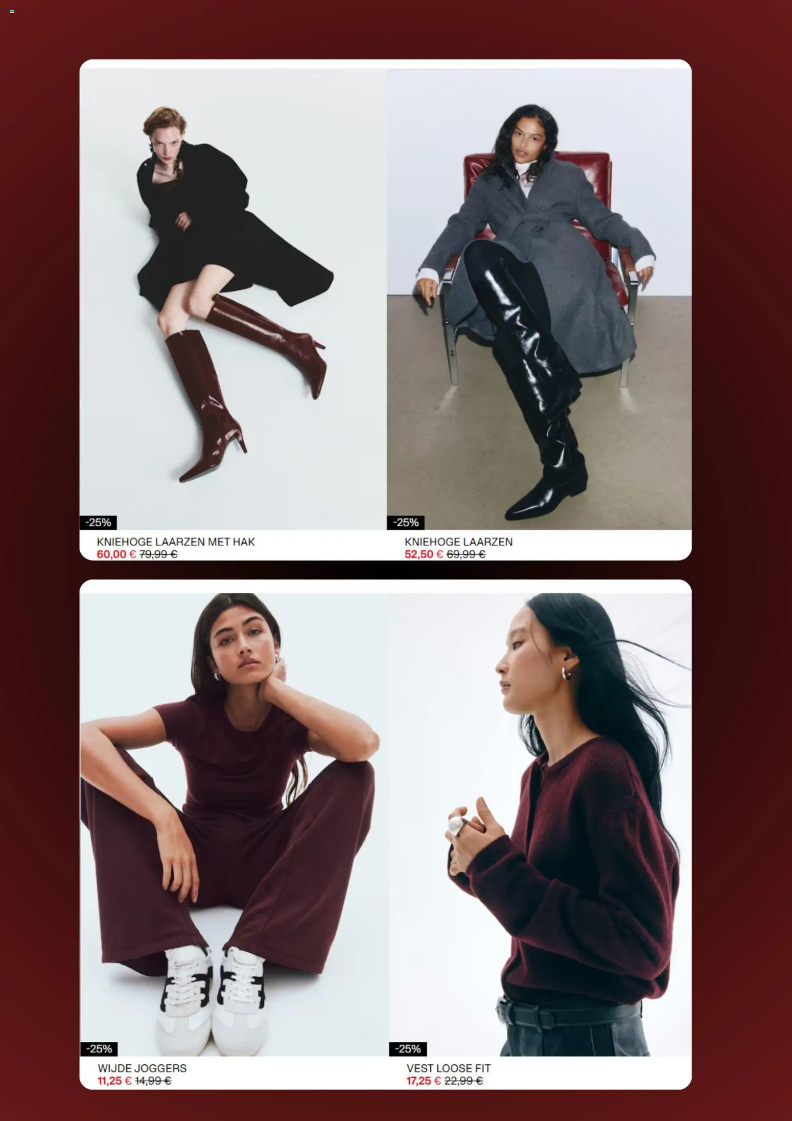 {H1} | Pagina: 3 | Producten: Laarzen, Vest