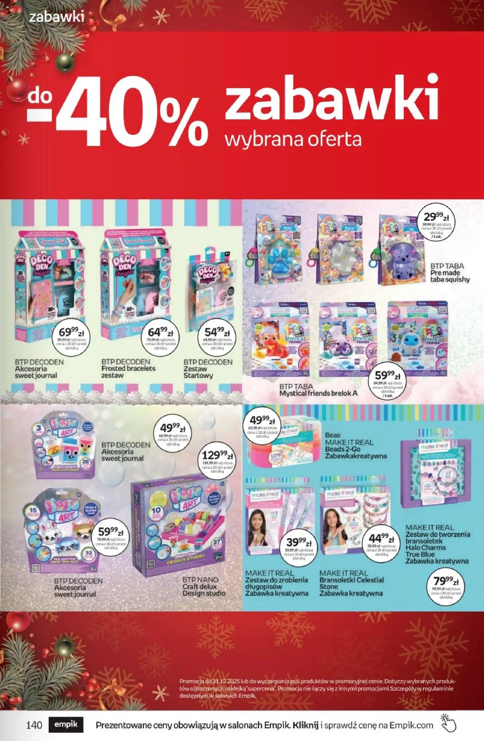 Empik promocje - Tom kultury Zabawki od 26.11.2025 | Strona: 17