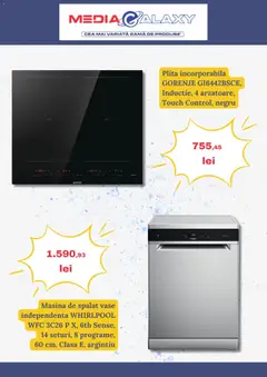 Ofertele Media Galaxy valabile de la 12.02.2026 | Pagină: 6 | Produse: Mașină De Spălat, Plită, Mașină De Spălat Vase