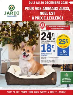 Brico E.Leclerc - Prévisualisation de Brico E.Leclerc - Trafic animalerie valide à partir de 02.12.2025