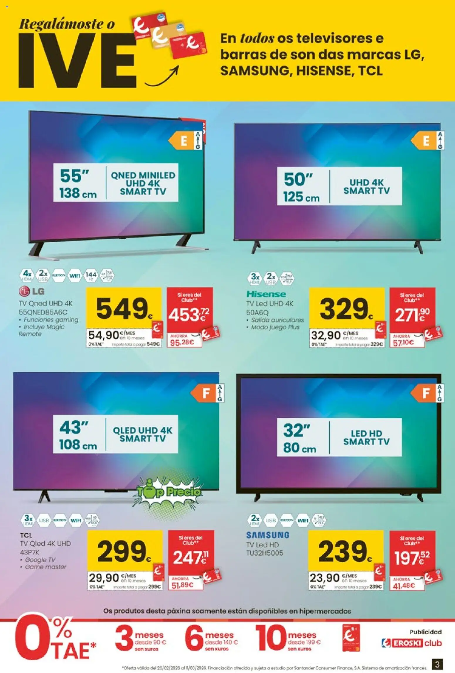 Eroski Oh Qué tecno │ válido desde el 26.02.2026 | Página: 3 | Productos: Auriculares