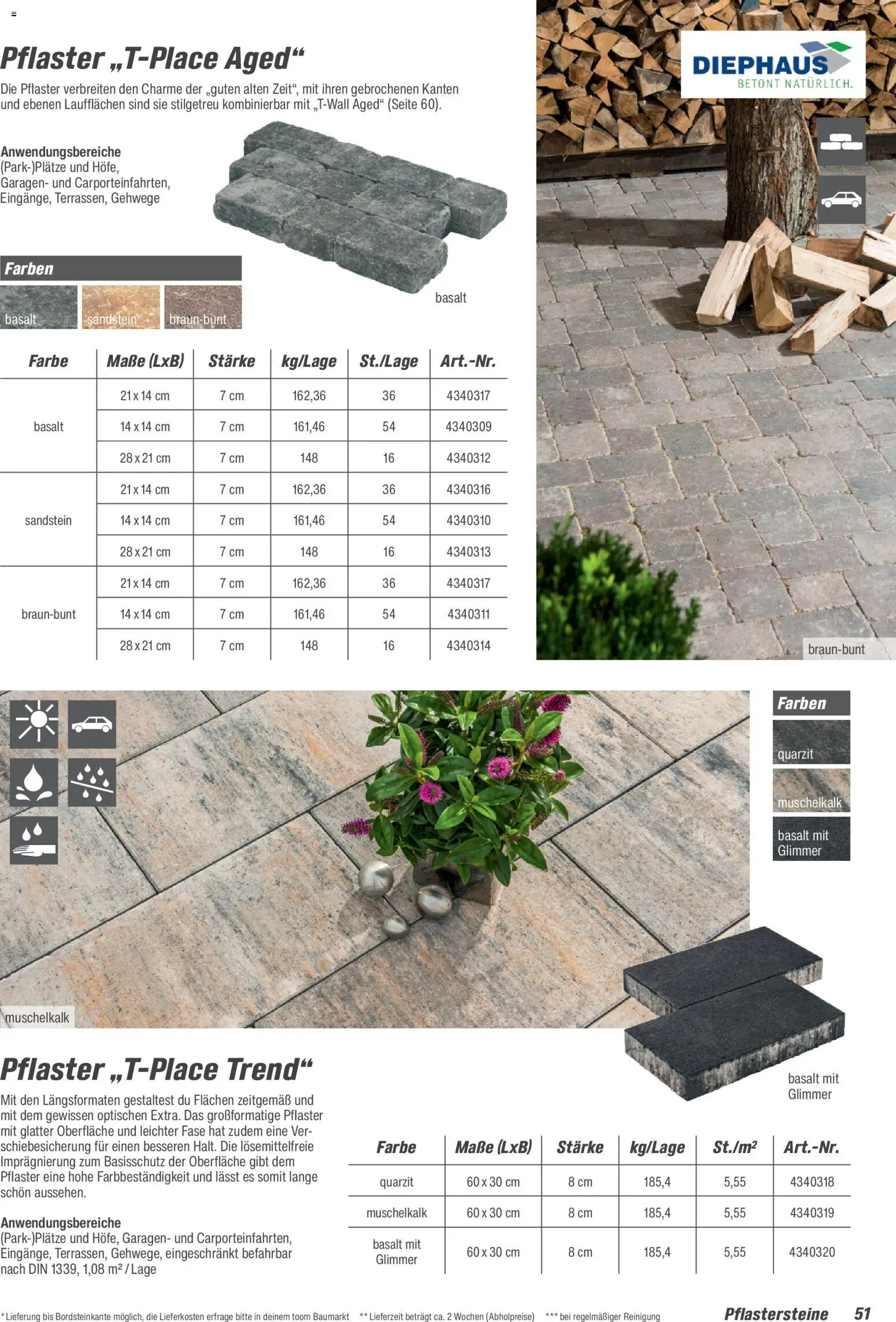 Toom Baumarkt Gartenbaustoffe 2026 – gültig ab 20.02.2026 | Seite: 51