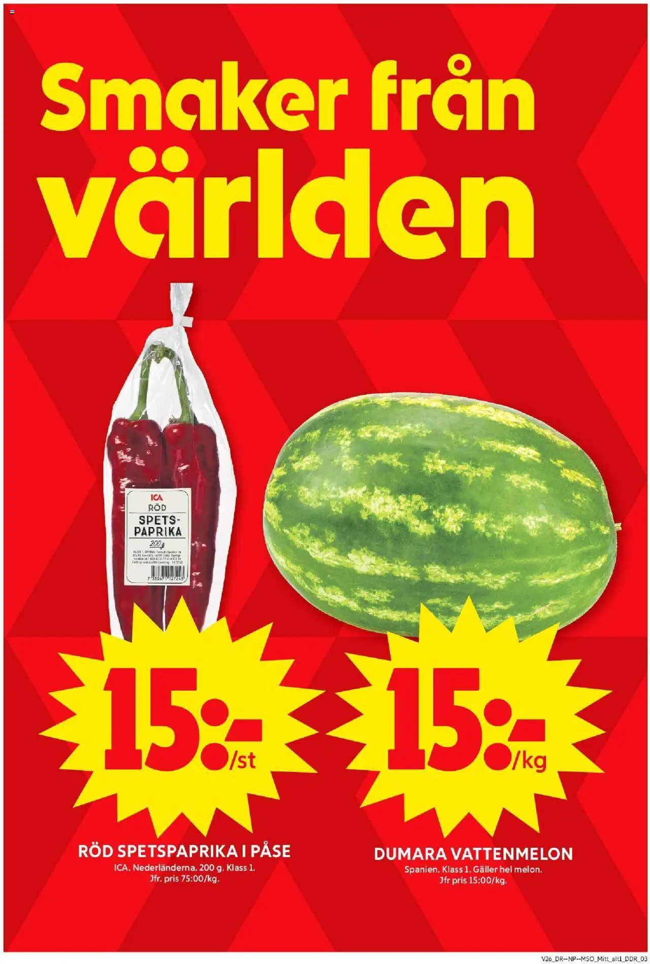 ICA Maxi reklamblad aktuell från 23.06.2025 | Sida: 6 | Produkter: Galler, Vattenmelon