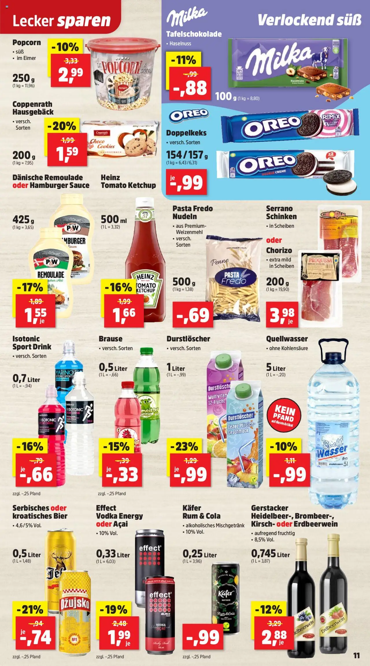 Thomas Philipps Prospekt - gültig ab dem 16.06.2025 | Seite: 11 | Produkte: Milka, Creme, Nudeln, Ketchup