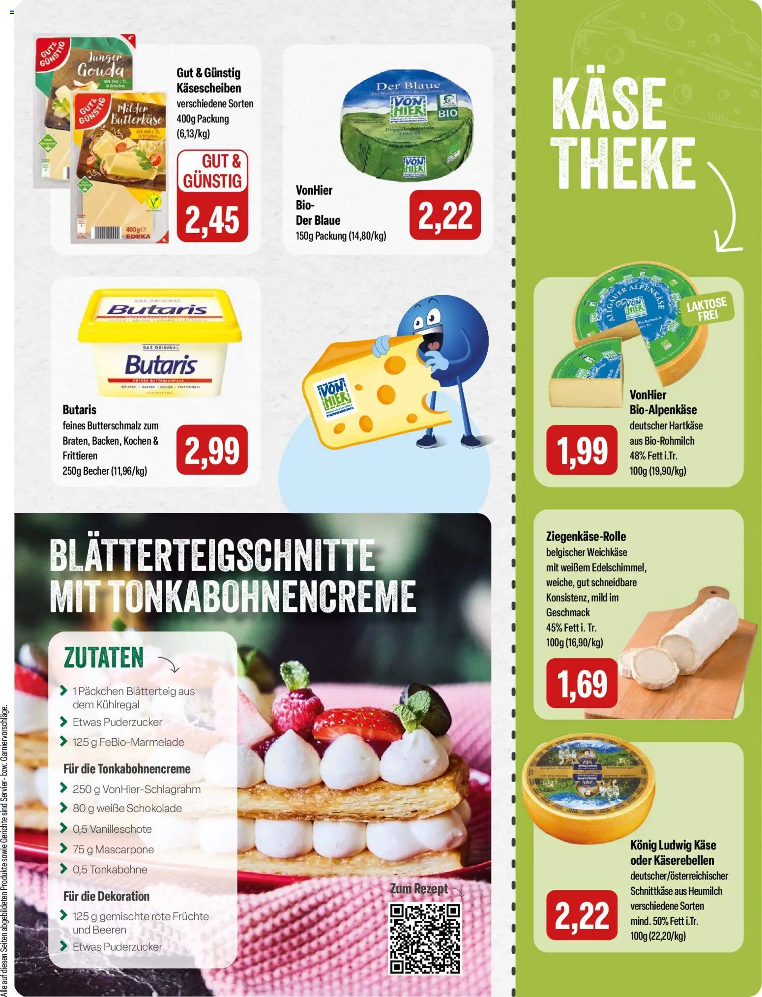 Feneberg Angebote – gültig ab 26.02.2026 | Seite: 7 | Produkte: Butterschmalz, Käse, Mascarpone, Theke