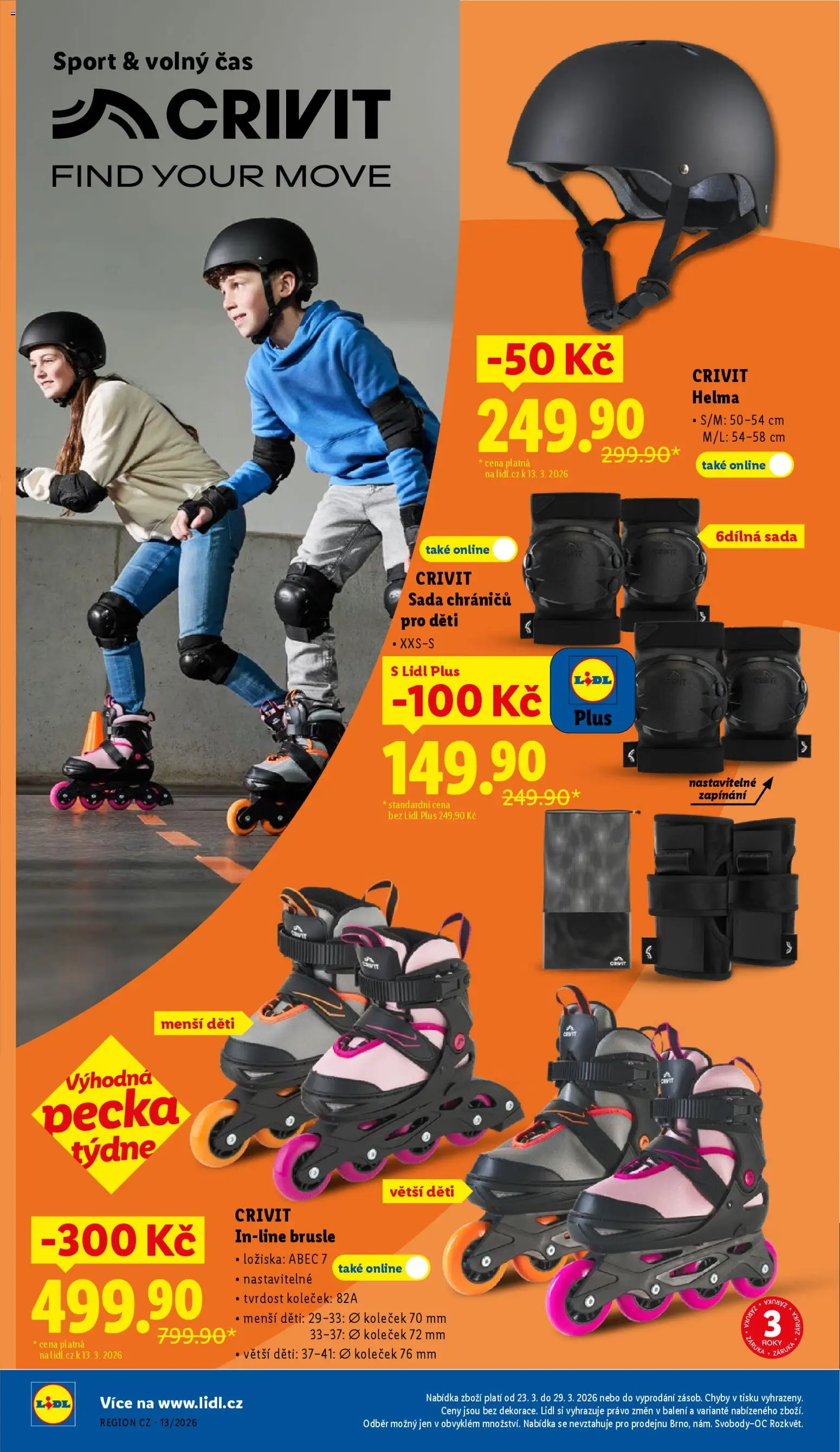 Lidl leták - Spotřební zboží od 23.03.2026 | Strana: 2 | Produkty: Helma