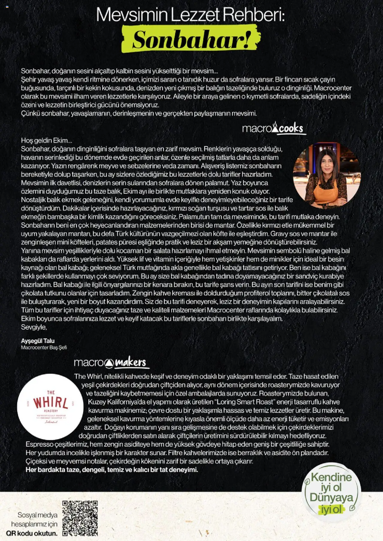 Migros Katalog - MacroStyle Ekim 2025 - 01.10.2025 tarihinden itibaren geçerlidir | Sayfa: 2 | Ürünler: Çikolata, Balık, Salata, Sos