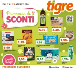 Anteprima del volantino Tigros volantino Roma valido a partire dal 07.04.2026