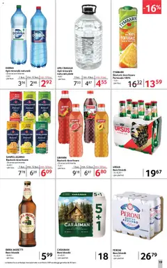 Noul catalog Selgros – valabil de la 05.09.2025 | Pagină: 19 | Produse: Suc, Bere, Portocale, Apă