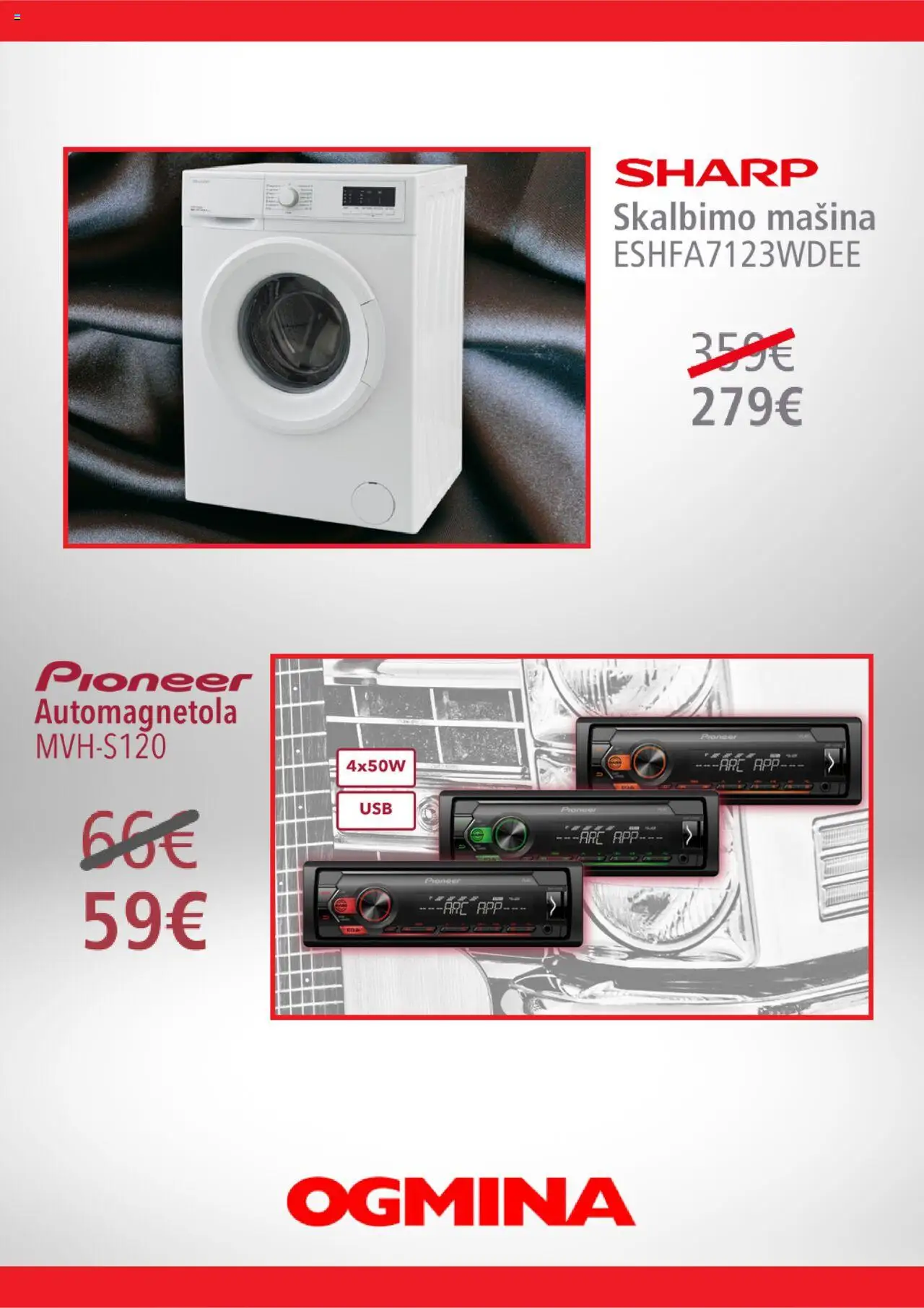 OGMINA - Leidinys│galioja nuo 01.08.2025 | Puslapis: 3 | Prekių: Skalbimo mašina