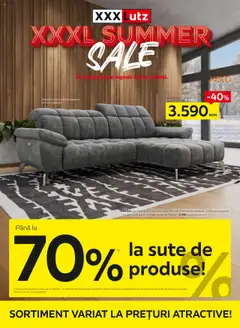 Catalog XXXLutz – previzualizare al pliantului de la XXXLutz valabil de la 28.07.2025