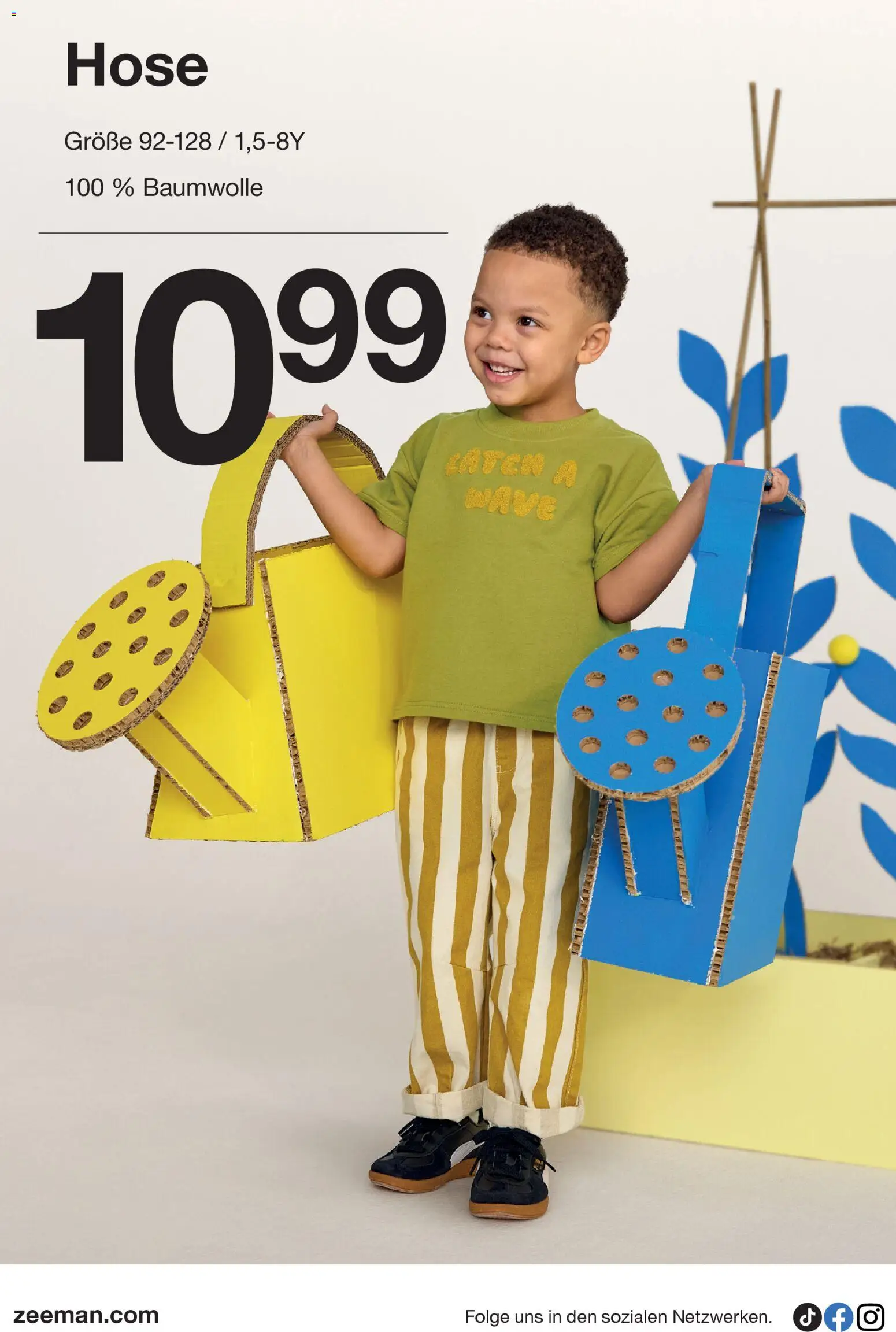 Zeeman Prospekt 	 – gültig ab 21.03.2026 | Seite: 10 | Produkte: Hose