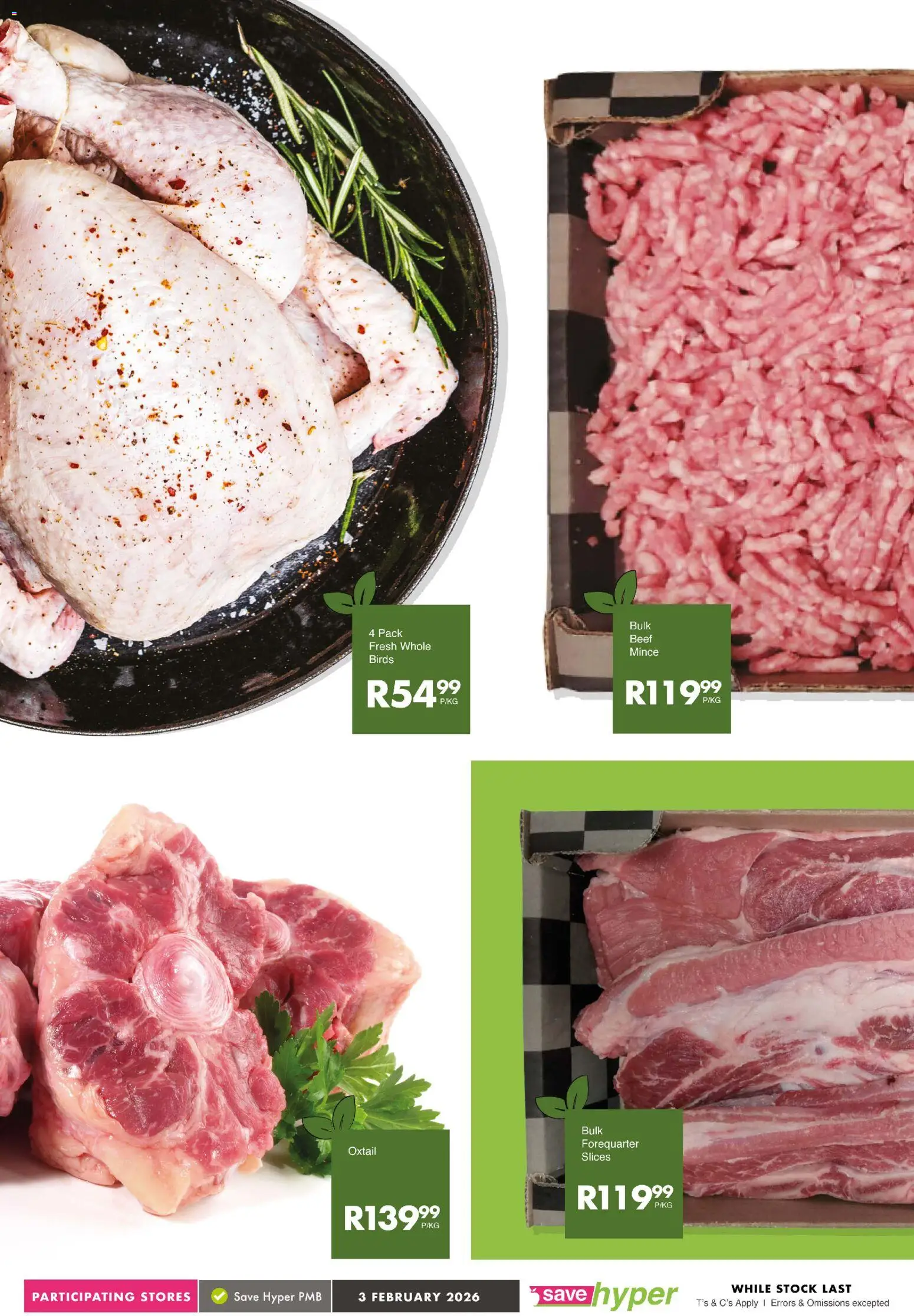 New Save catalogue – valid from 03.02.2026 | Page: 8 | Products: Beef, Stock