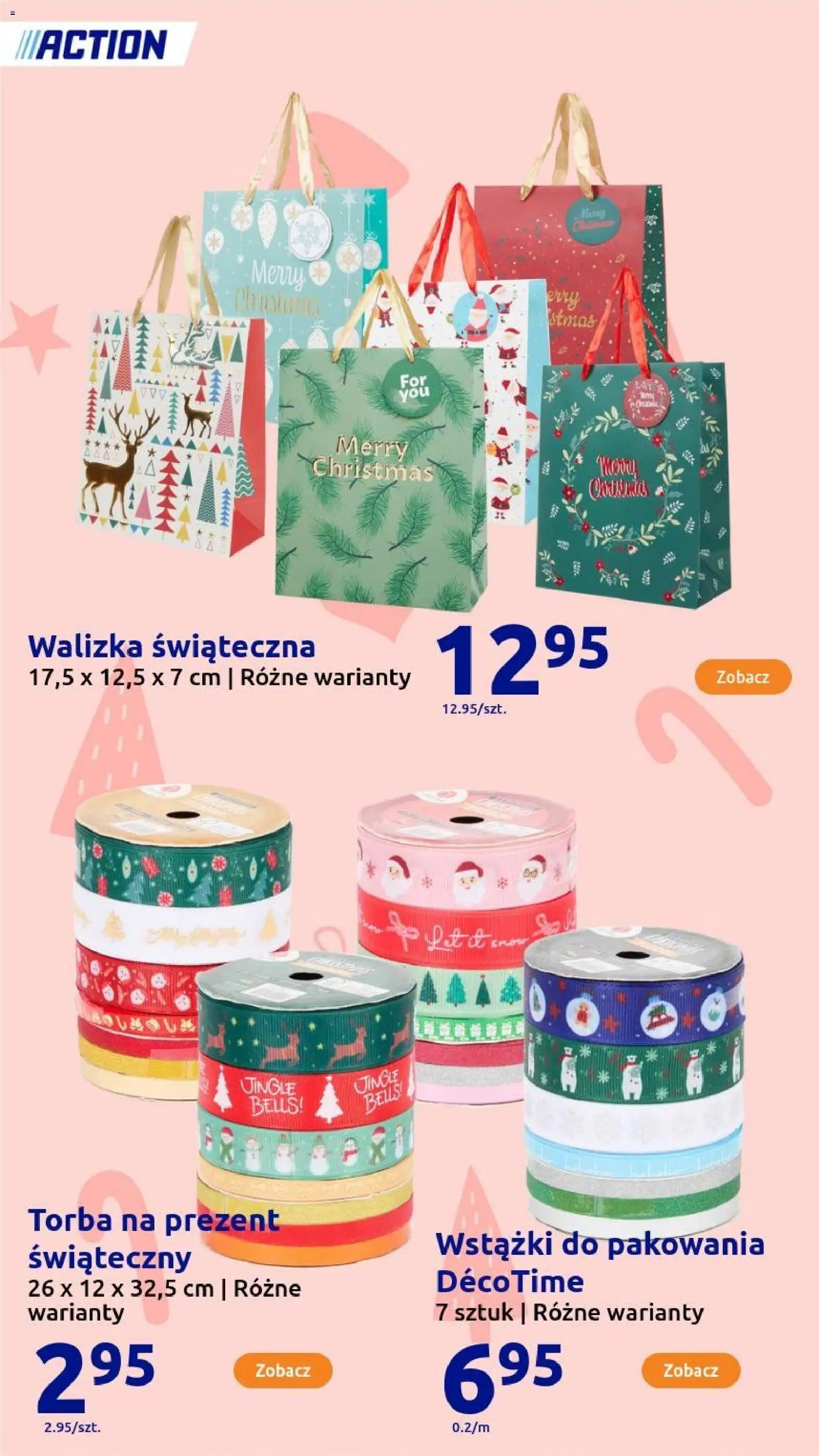 Action Gazetka - Presents od 29.10.2025 | Strona: 182 | Produkty: Walizka, Torba