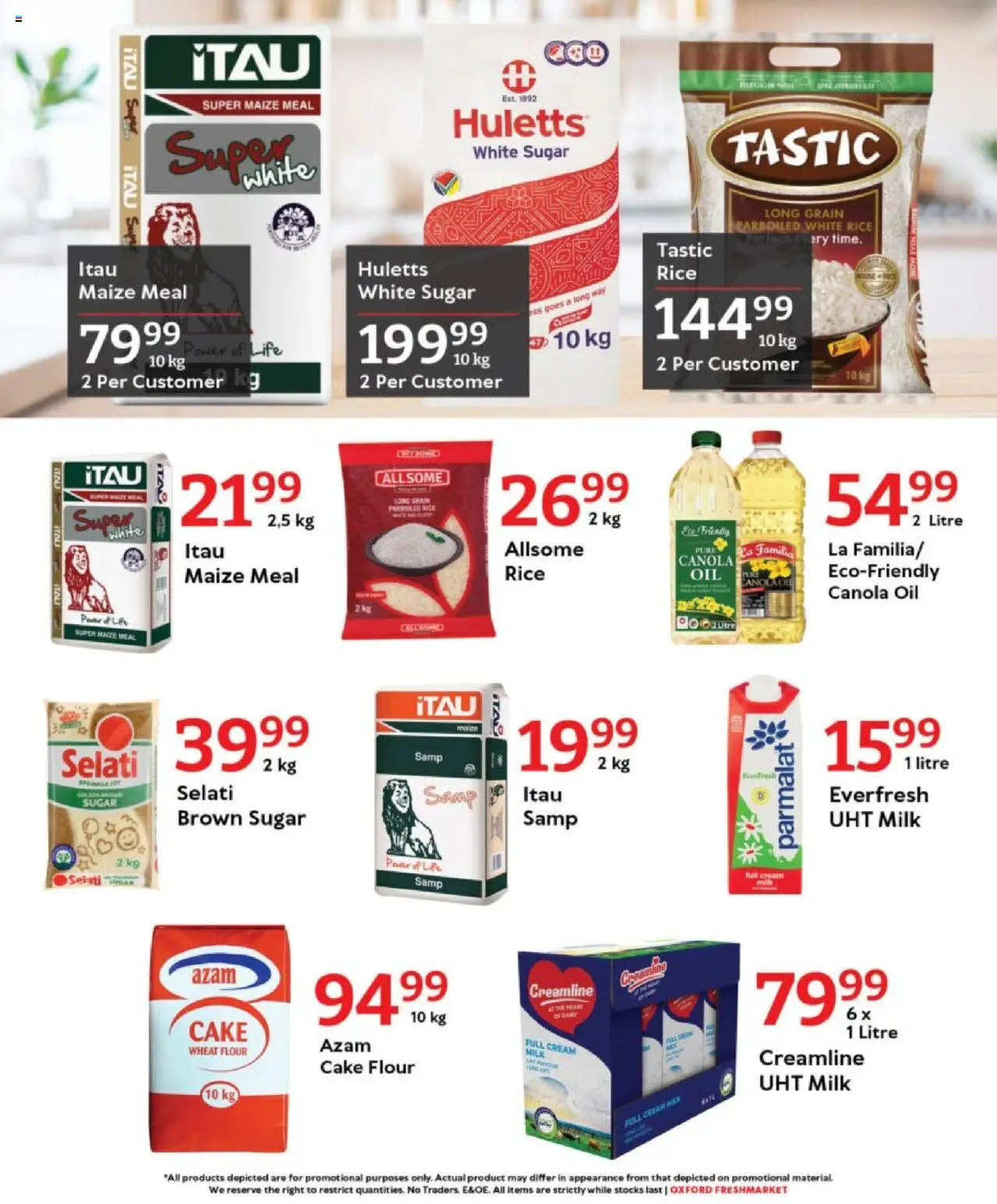 Oxford Freshmarket - Tuesday Specials │ valid from 19.08.2025 | Page: 5 | Products: Cake, Milk, Cream, Sugar