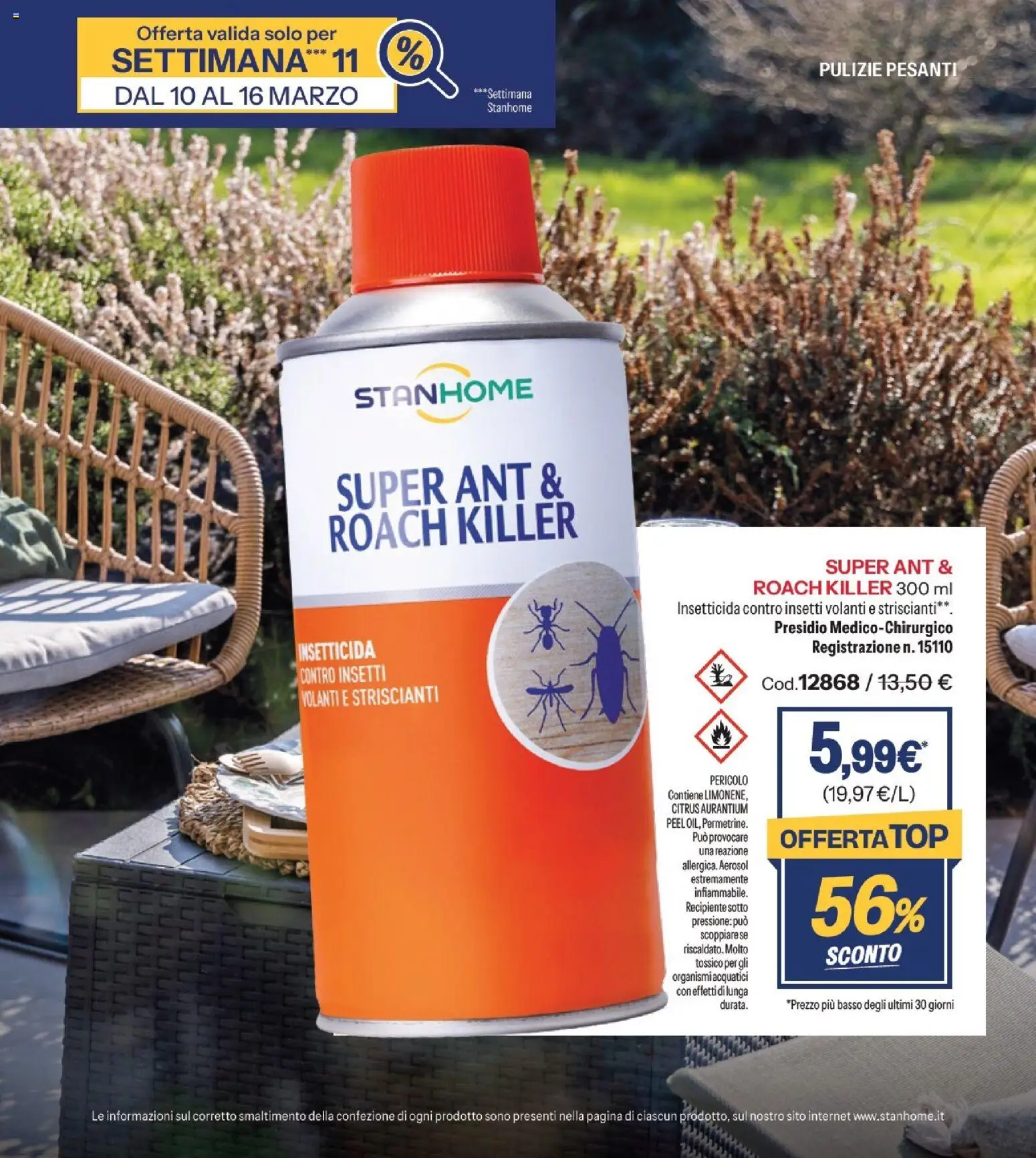 Volantino Stanhome del 10.03.2026 | Pagina: 5 | Prodotti: Insetticida