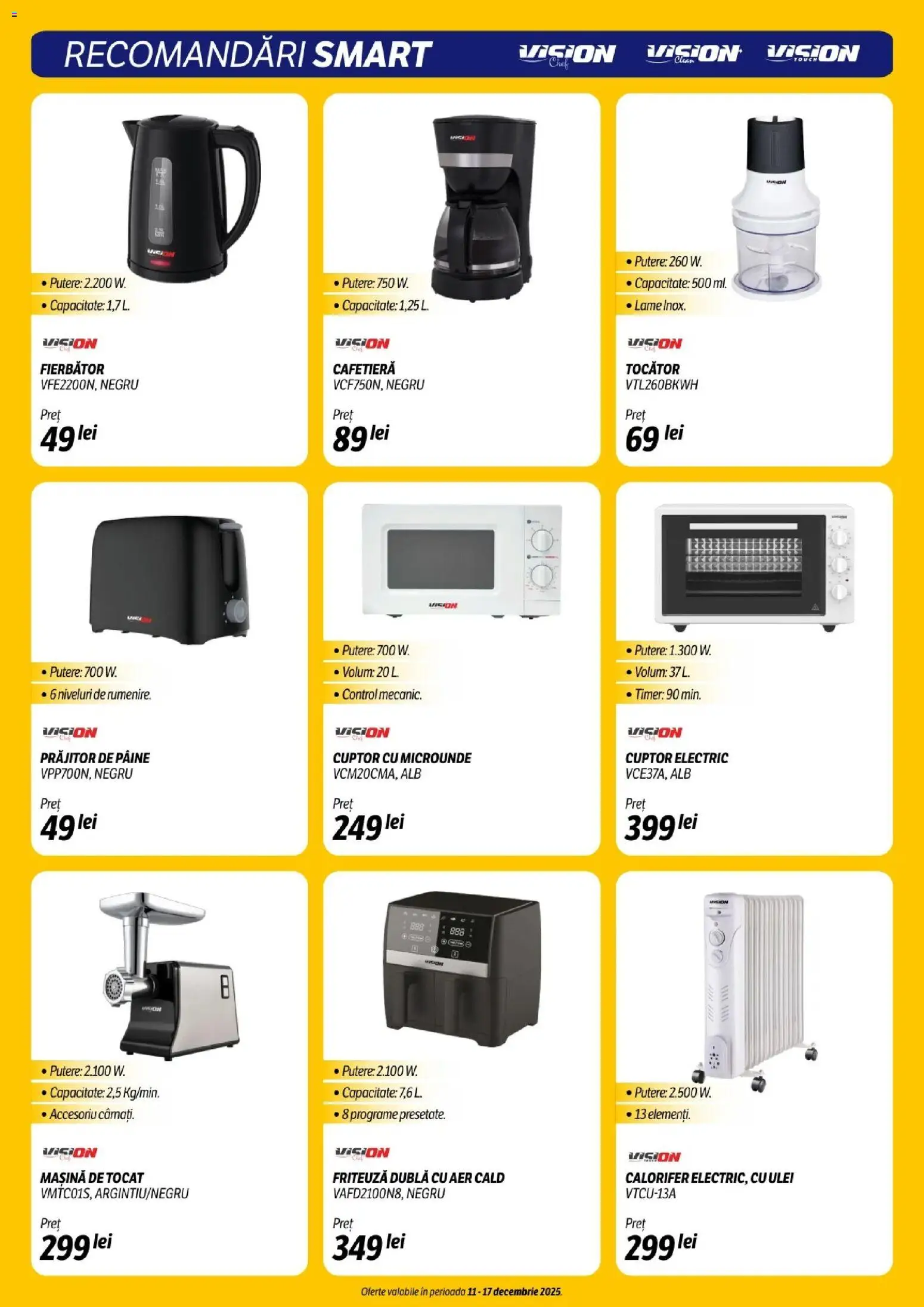 Noul catalog Flanco – valabil de la 11.12.2025 | Pagină: 22 | Produse: Mașină de tocat, Cuptor, Friteuză, Pâine