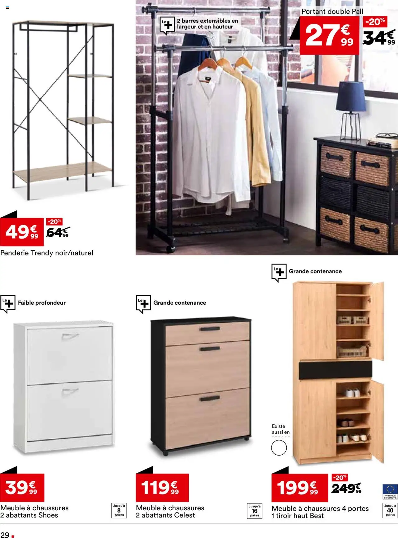  | Page: 29 | Produits: Meuble, Meuble à chaussures, Portes