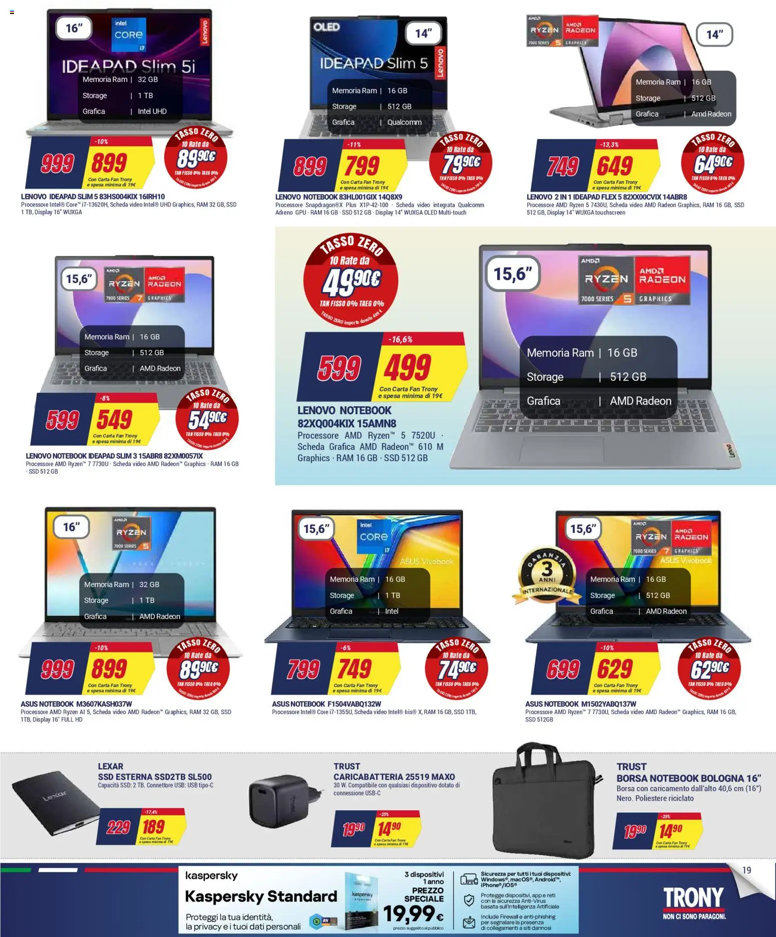 Volantino Trony del 05.02.2026 | Pagina: 19