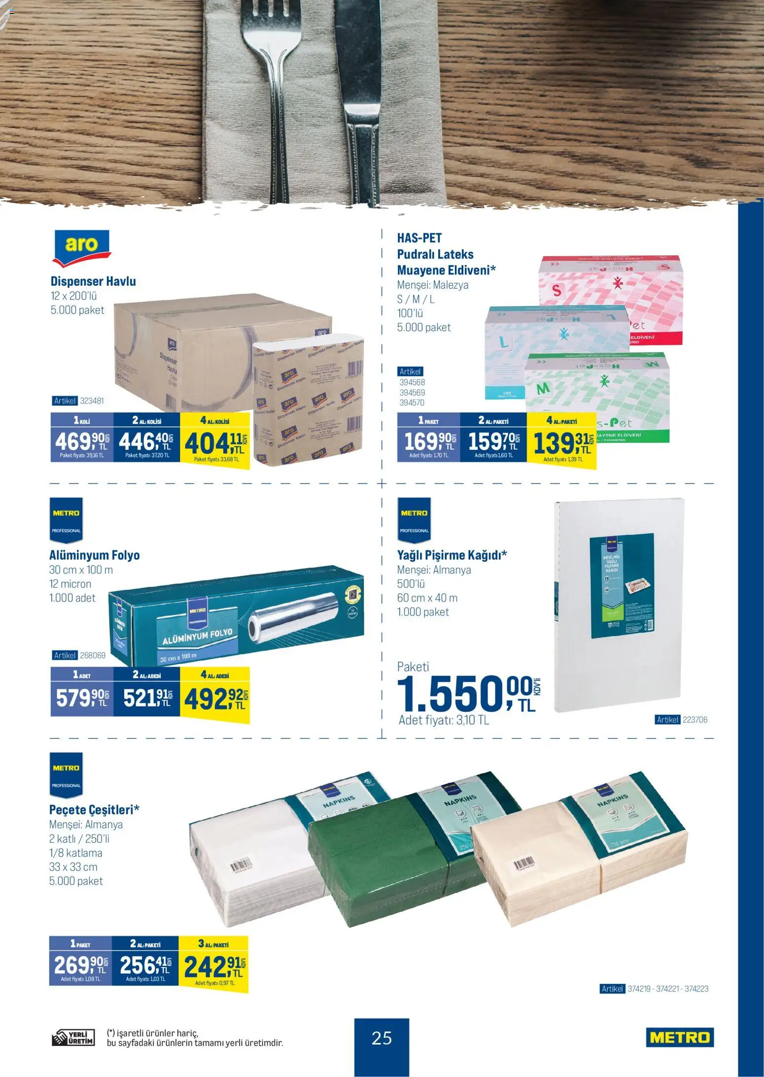 Metro - Dünya Mutfakları - 17.12.2025 tarihinden itibaren geçerlidir | Sayfa: 25