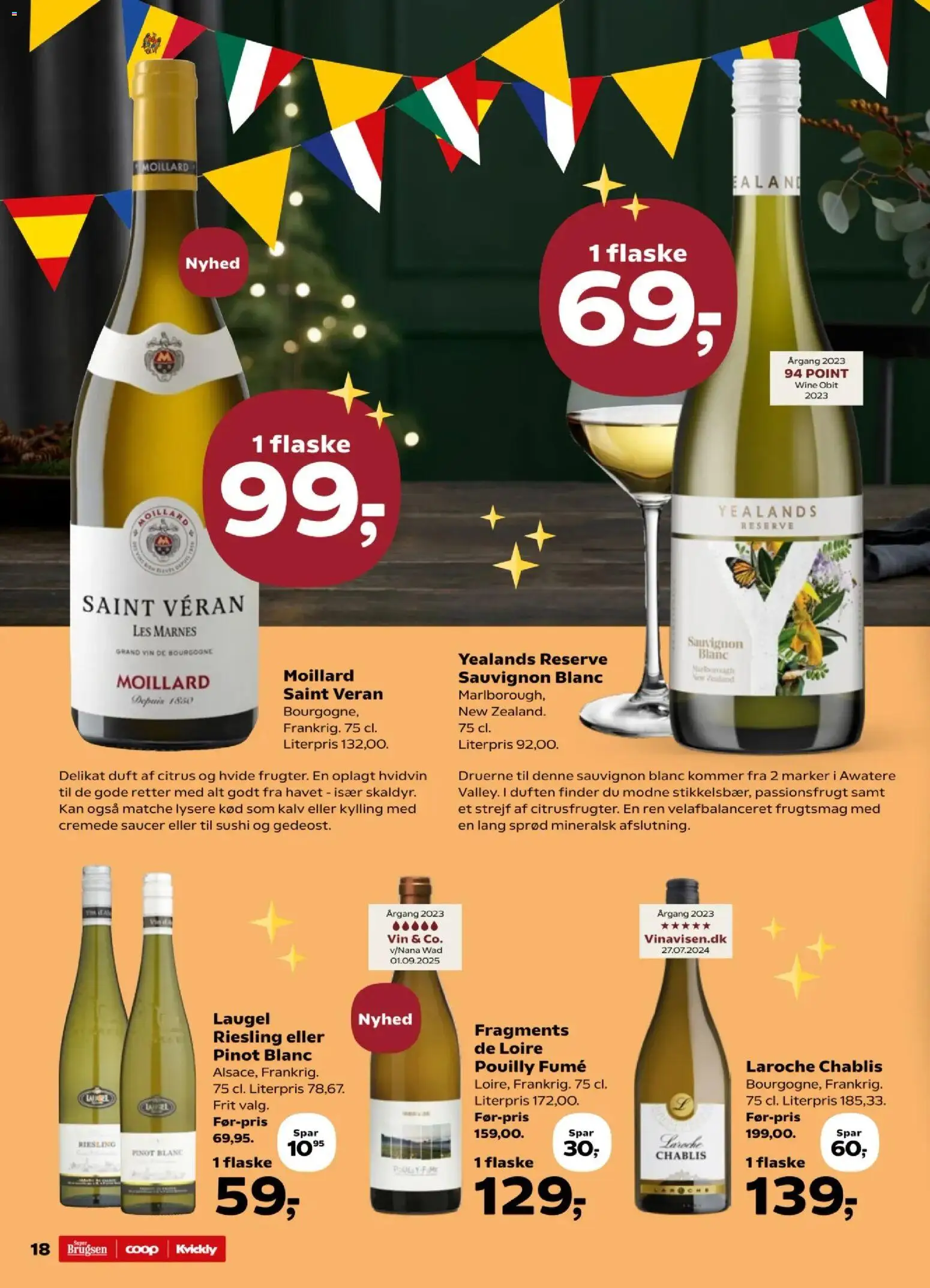 Kvickly tilbudsavis – gyldig fra 14.11.2025 | Side: 18 | Produkter: Duft, Vin, Sushi, Passionsfrugt