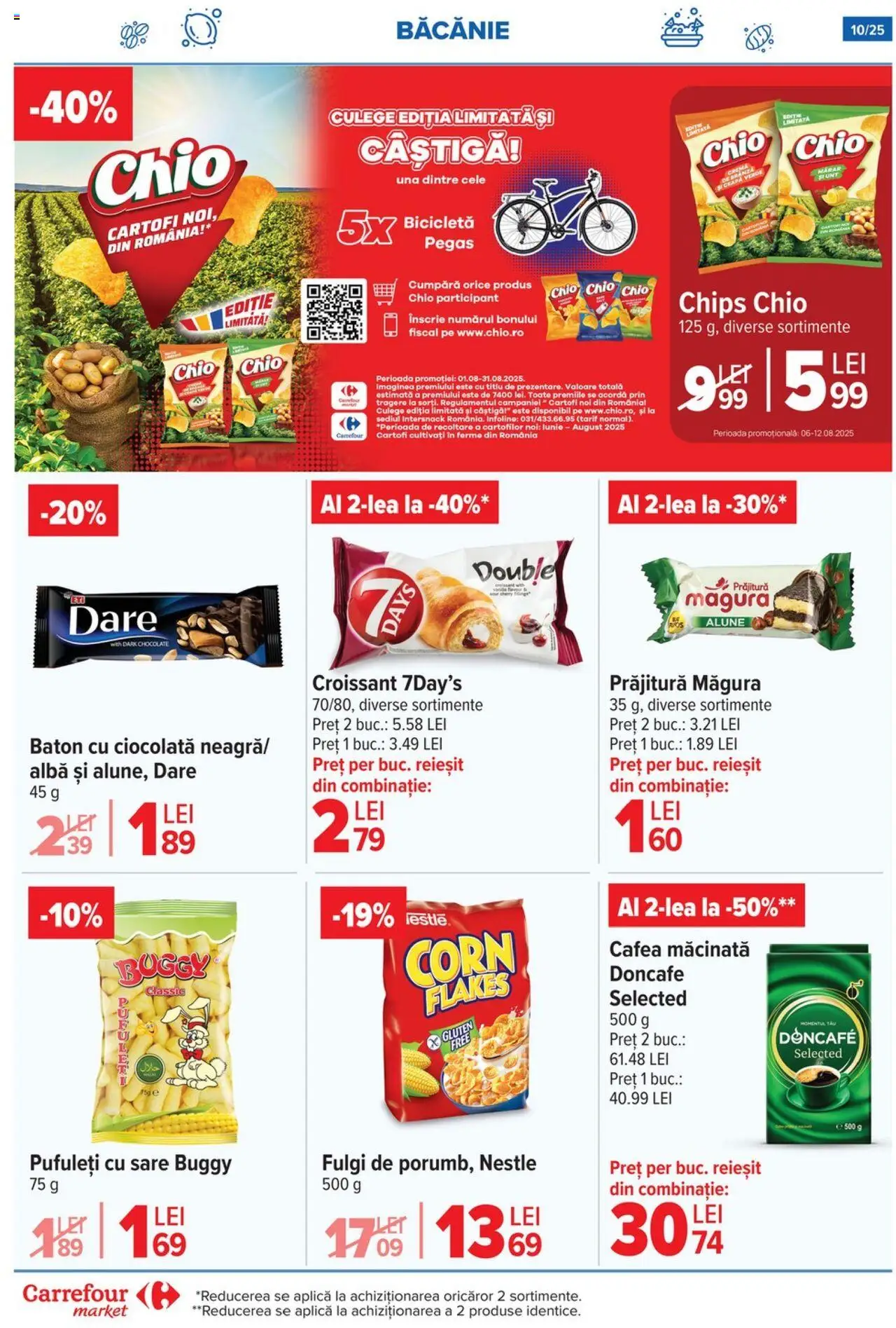 Carrefour catalog - Market – valabil de la 06.08.2025 | Pagină: 10 | Produse: Brânză, Cremă, Cartofi, Ceapă