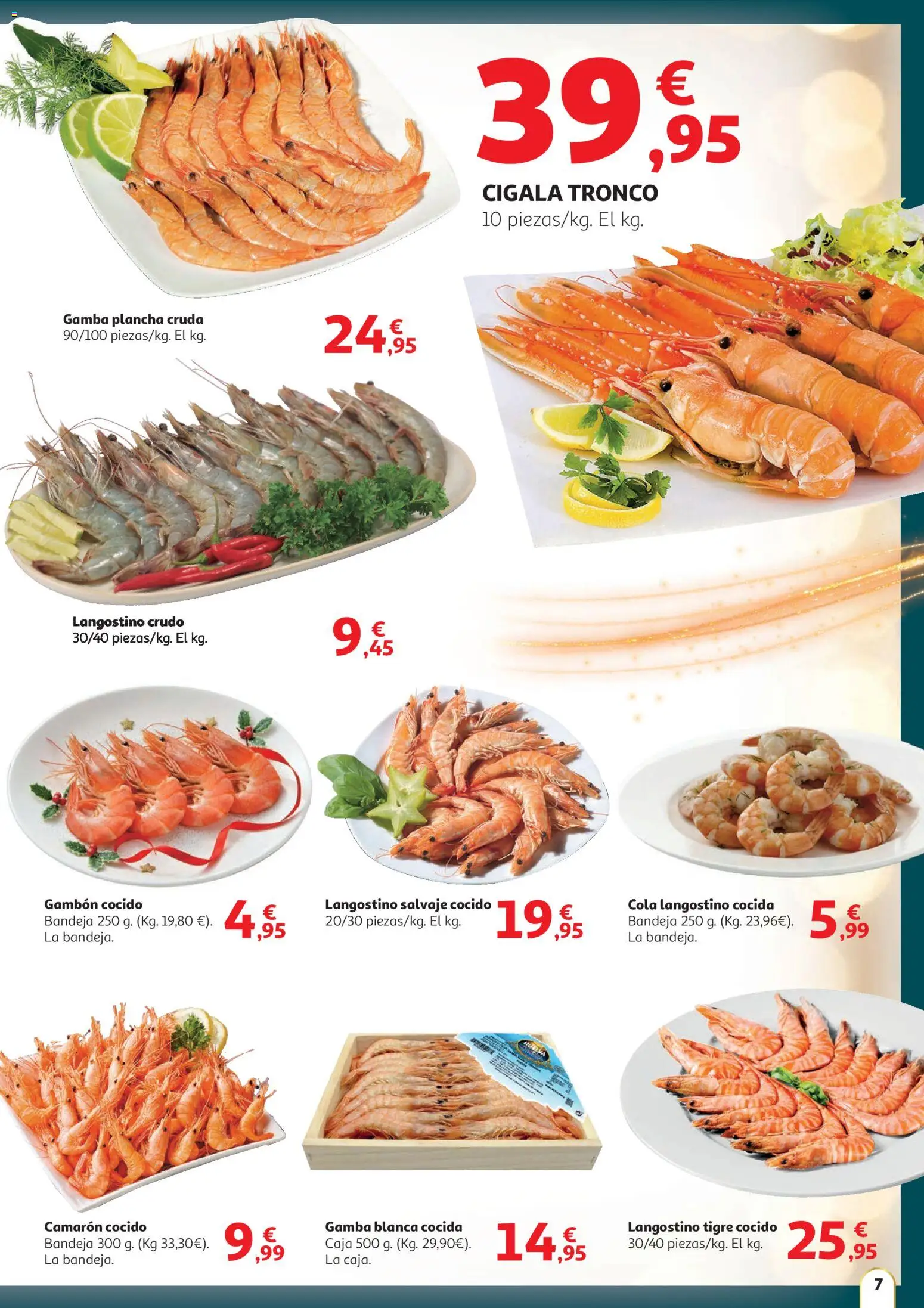 Alcampo - HP catalan  │ válido desde el 11.12.2025 | Página: 7 | Productos: Plancha, Bandeja, Langostino, Gamba