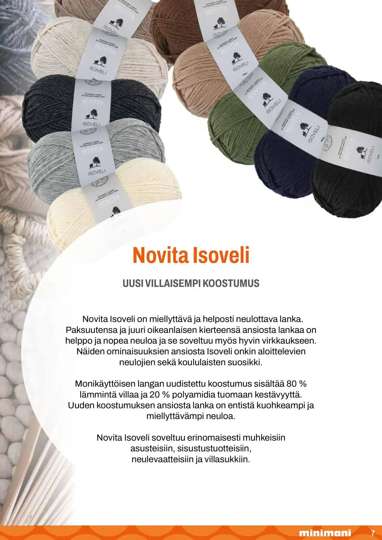 Minimani Novita – voimassa 01.09.2024 alkaen | Sivu: 7