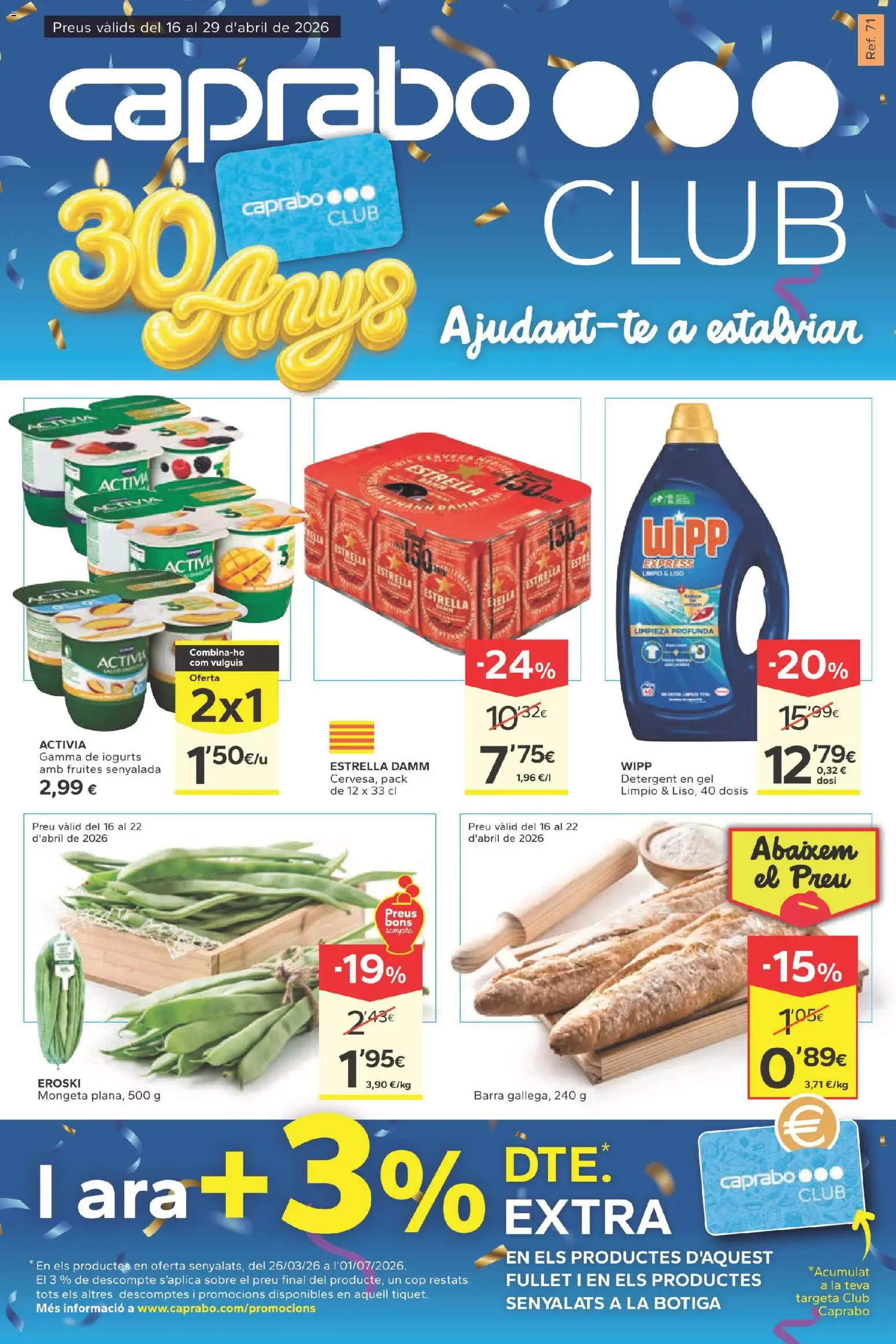 Caprabo folleto │ válido desde el 16.04.2026 | Página: 1