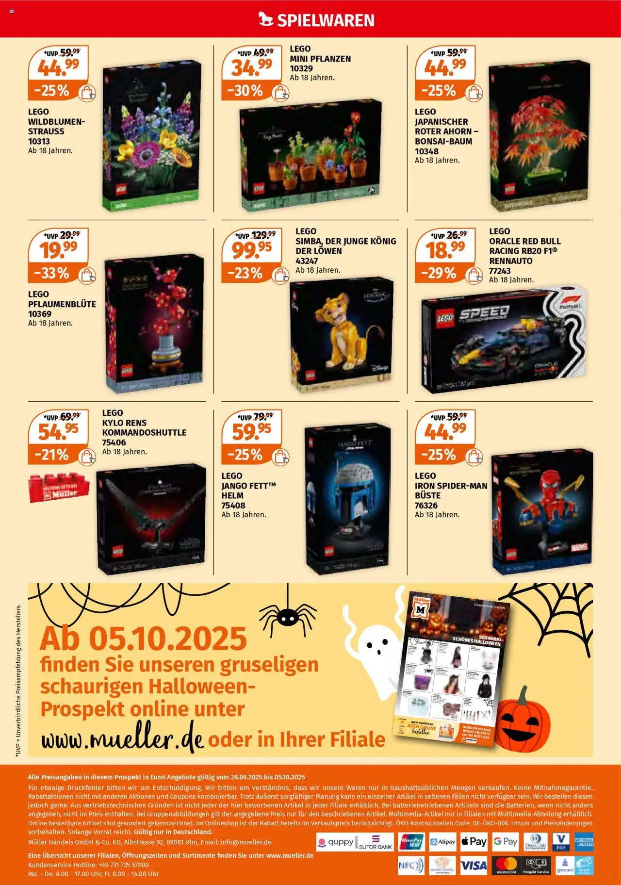 Müller Prospekt 	 – gültig ab 28.09.2025 | Seite: 16 | Produkte: Red bull, Uhr