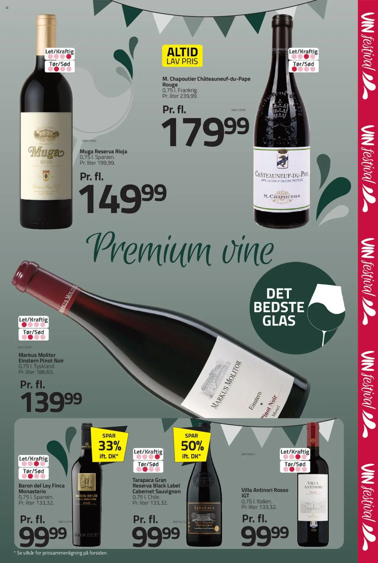 Fleggaard tilbudsavis – gyldig fra 24.09.2025 | Side: 51 | Produkter: Vin