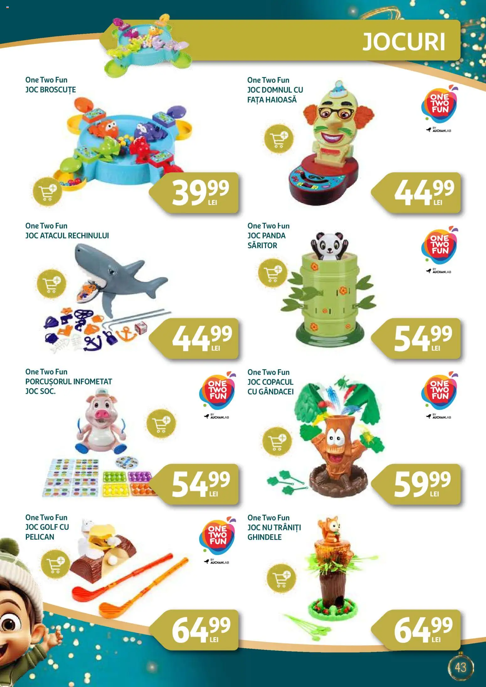 Noul catalog Auchan – valabil de la 26.11.2025 | Pagină: 43 | Produse: Joc