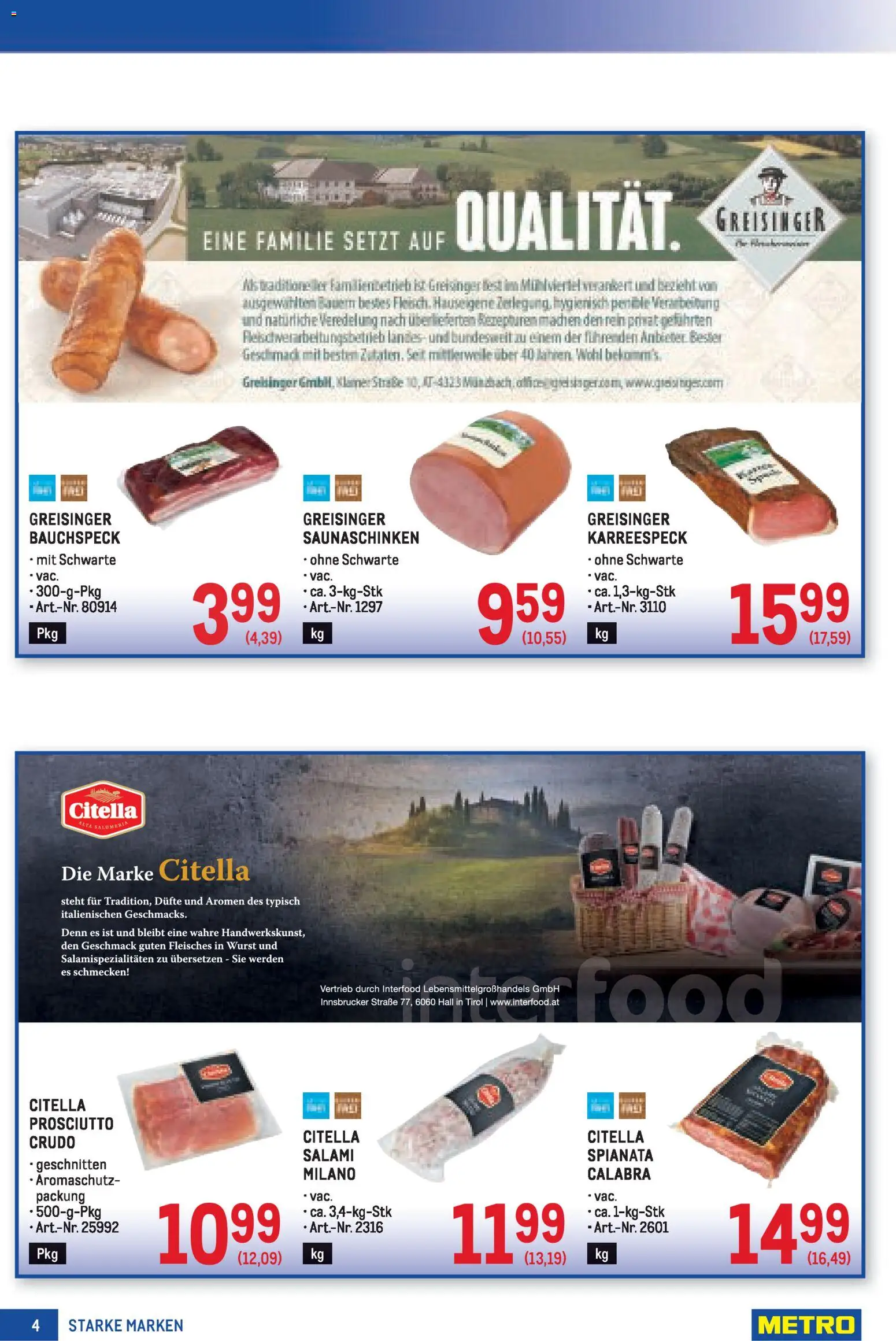 Metro angebote Starke Marken gültig ab 16.04.2026 | Seite: 4