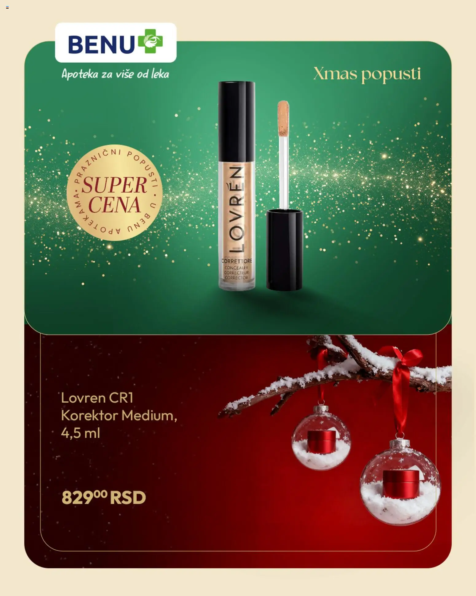 BENU katalog - važi od 19.12.2025 | Strana: 3 | Proizvode: Korektor