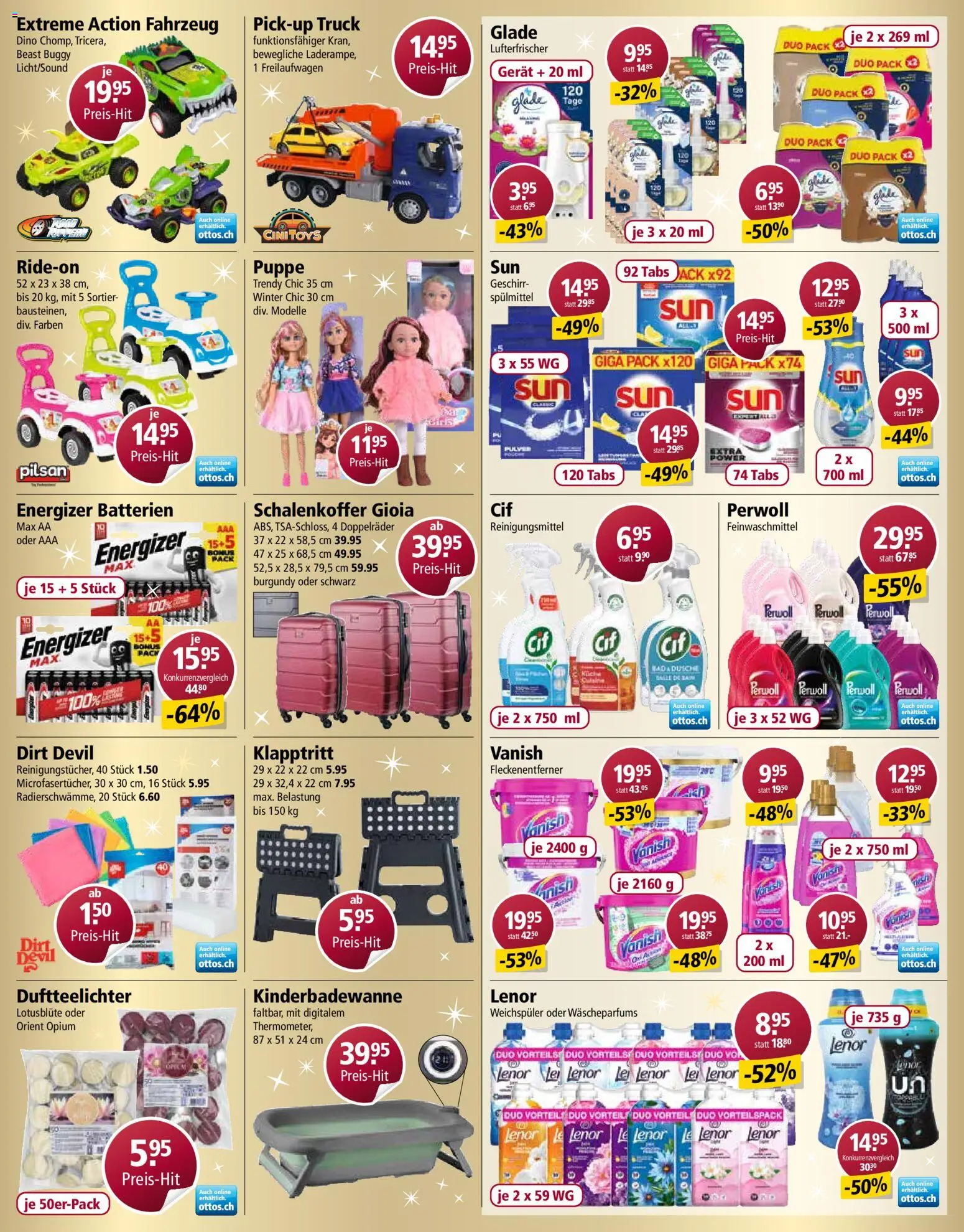 Otto's Aktionen – gültig ab 15.12.2025 | Seite: 4 | Produkte: Dusche, Pulver, Weichspüler, Fleckenentferner