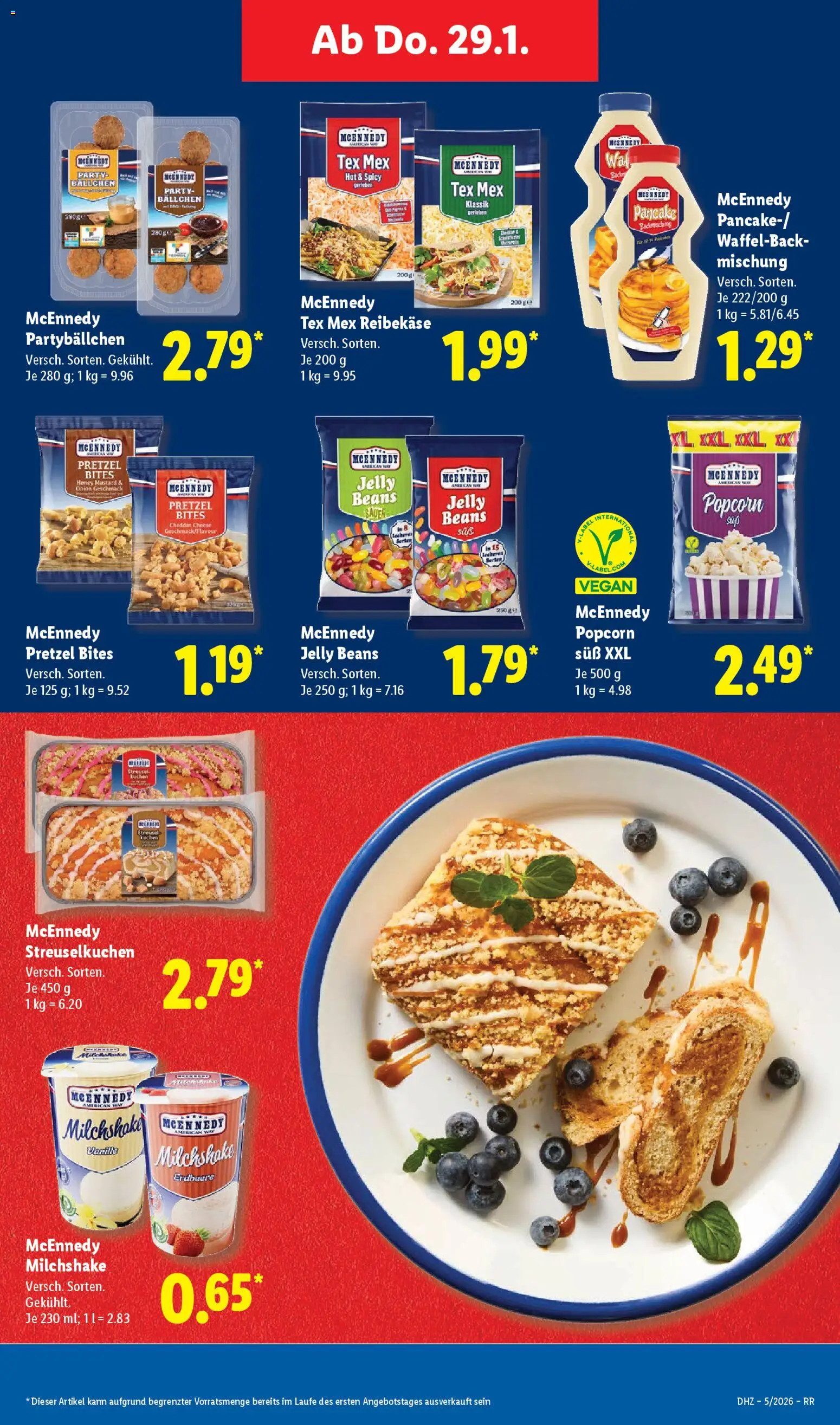 Lidl Prospekt Bestwig – gültig ab 26.01.2026 | Seite: 55 | Produkte: Reibekase