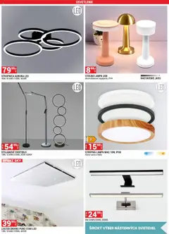Merkury Market leták │ platný od 01.08.2025 | Strana: 22 | Produkty: Osvetlenie, Lampa, Stolná lampa, Luster