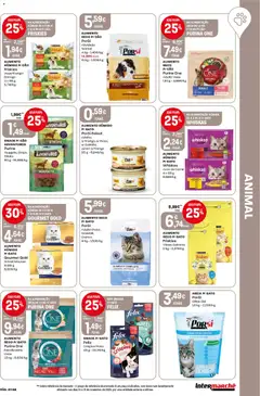 Pré-visualização Intermarché folheto válido de 18.12.2025 | Página: 47 | Produtos: Purina one, Frango, Peixe, Nuggets