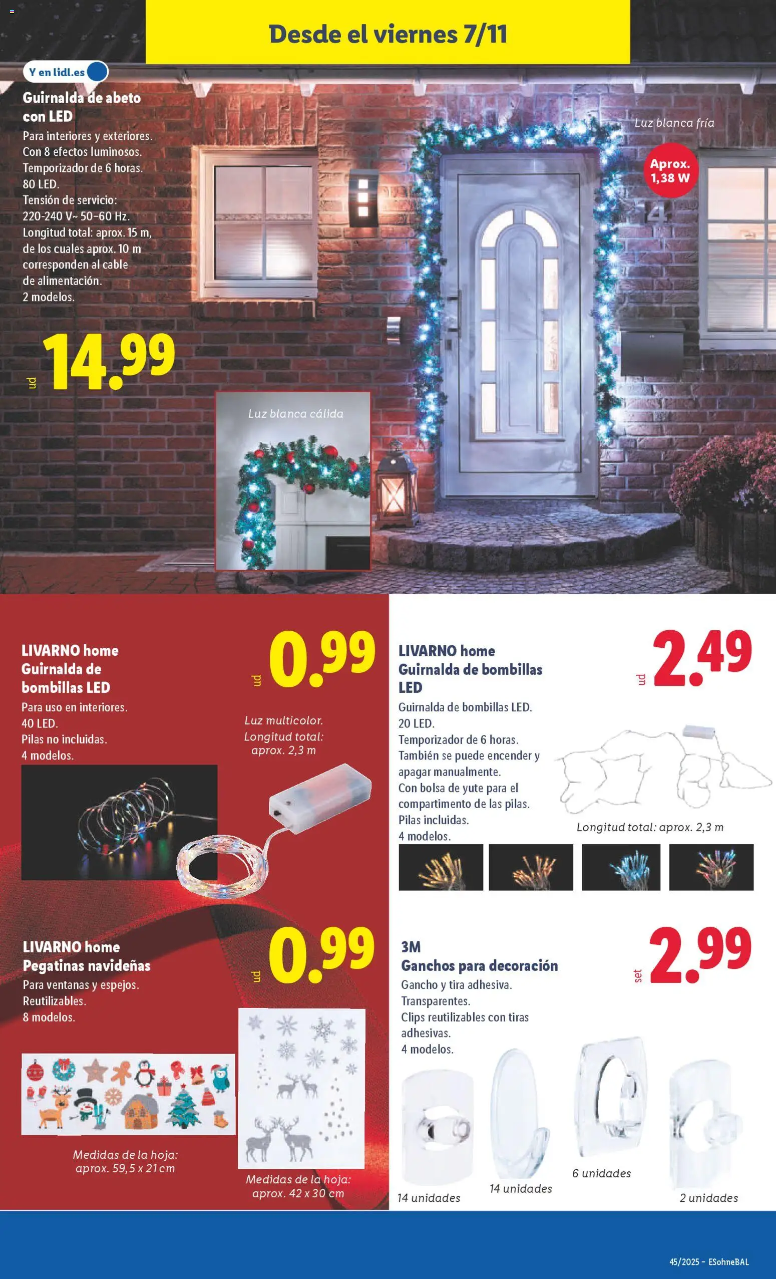 Lidl folleto de bazar │ válido desde el 03.11.2025 | Página: 23 | Productos: Cable, Bolsa