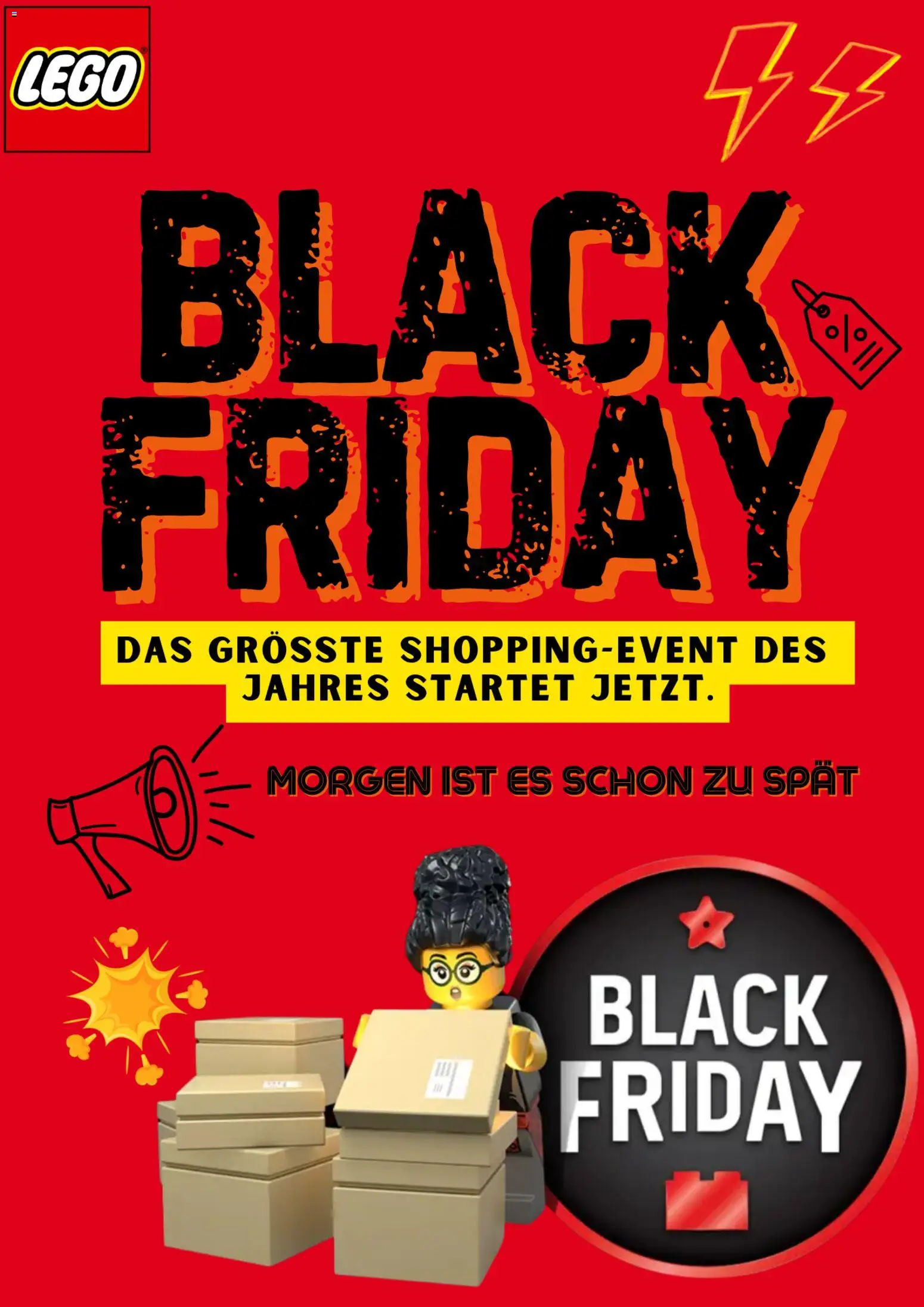 Lego - Black Friday gültig ab 28.11.2025 | Seite: 1