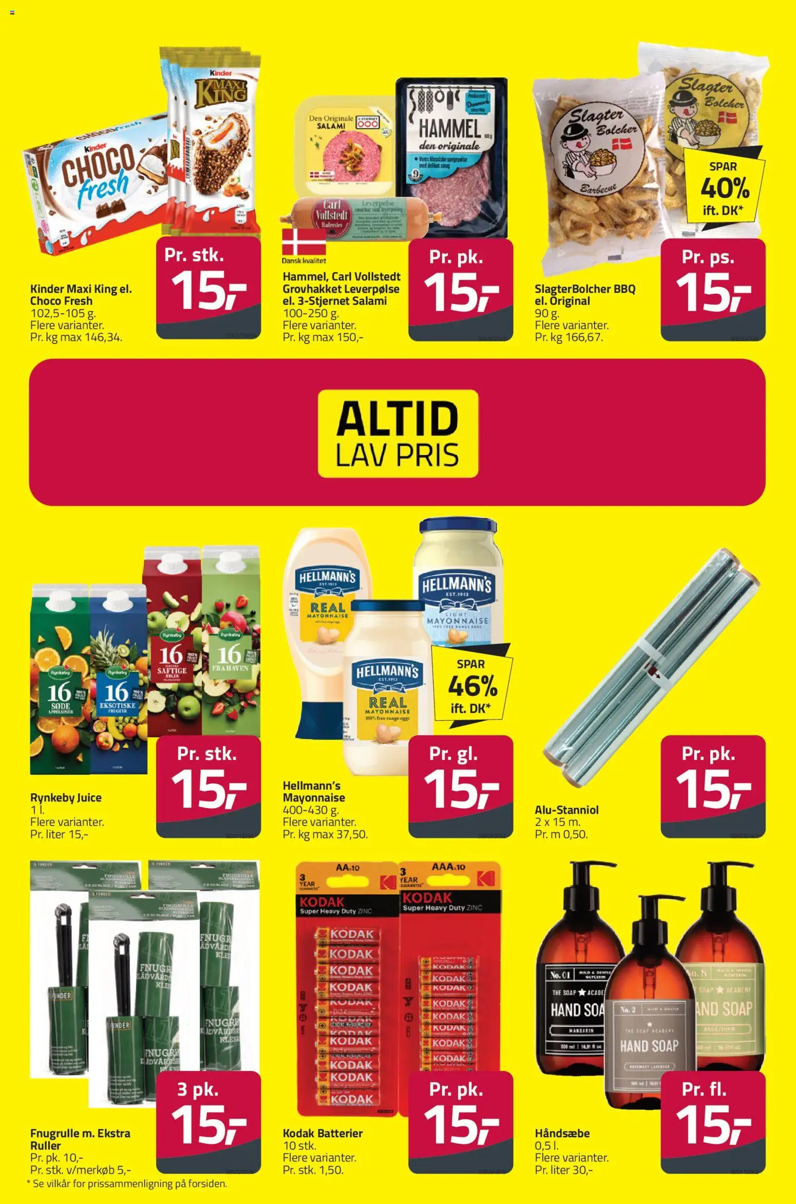 Fleggaard tilbudsavis – gyldig fra 18.02.2026 | Side: 31 | Produkter: Salami, Juice, Batterier