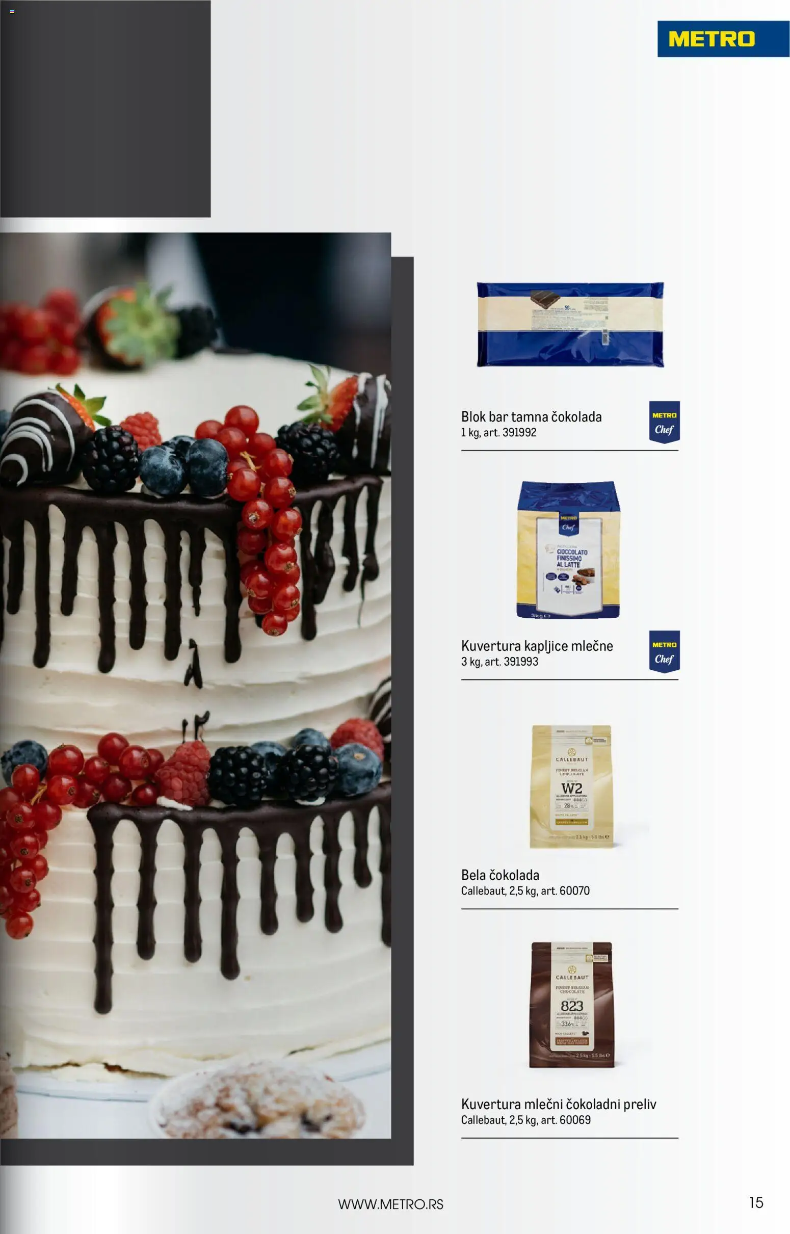 Metro katalog - važi od 01.01.2026 | Strana: 15 | Proizvode: Čokolada